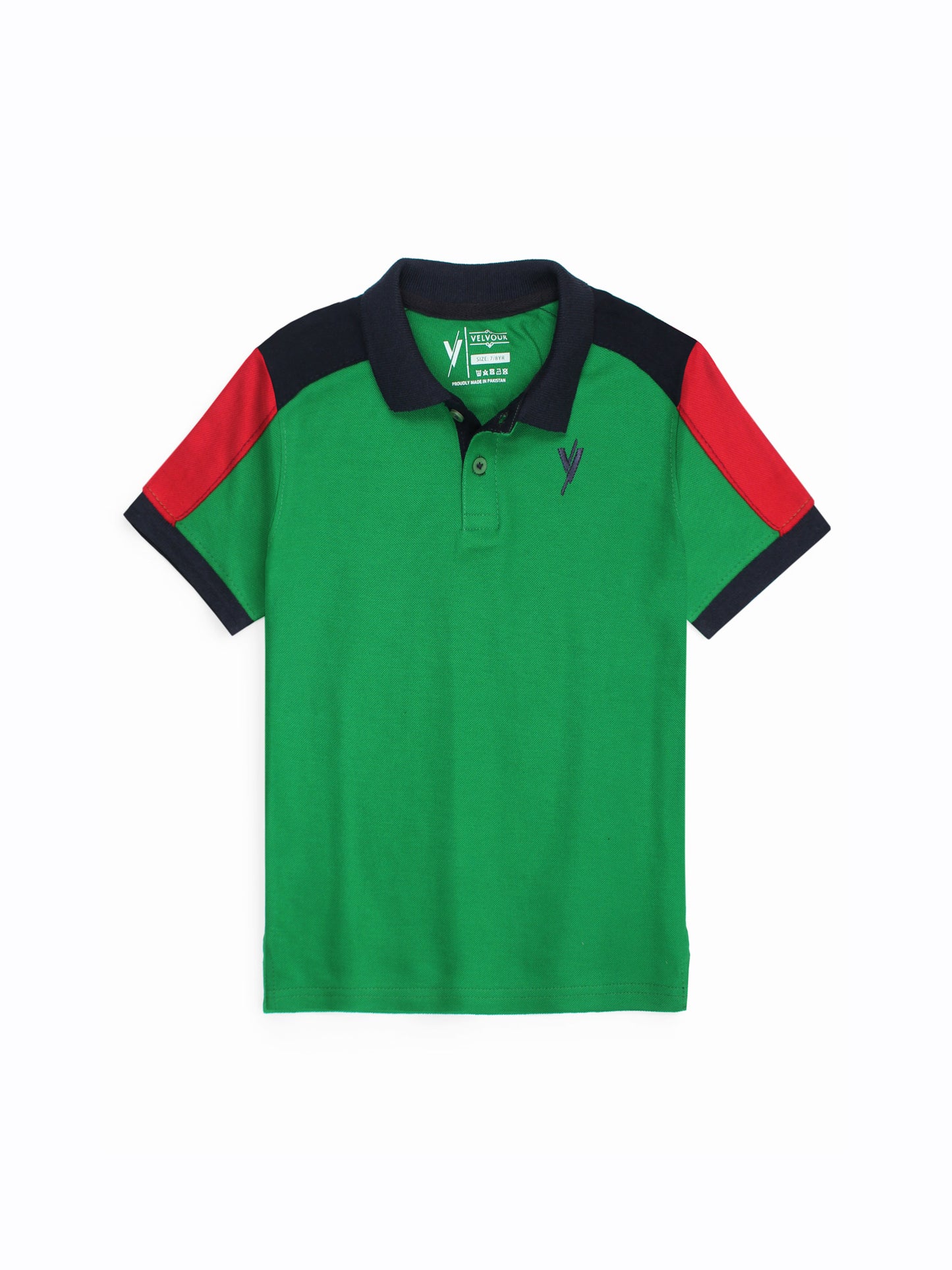 Tipping Collar Plain Polo Shirt VP11-L