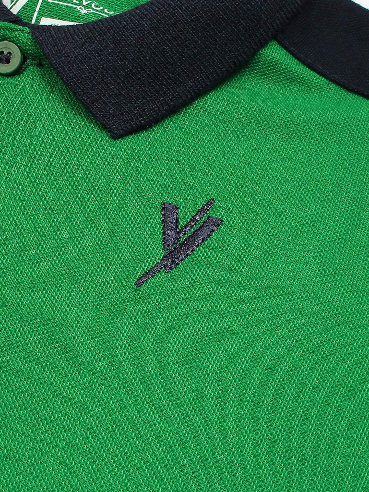 Tipping Collar Plain Polo Shirt VP11-L