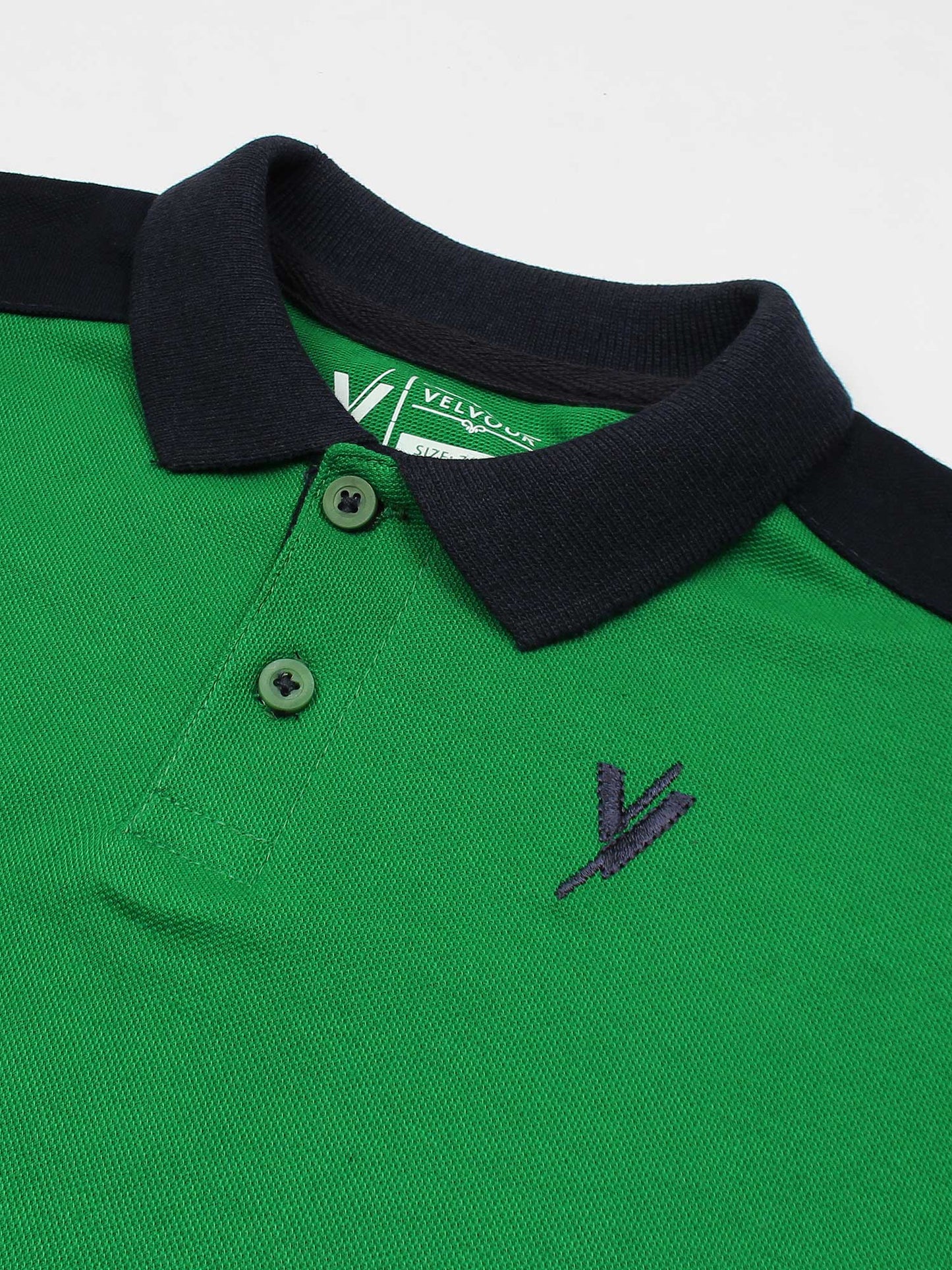 Tipping Collar Plain Polo Shirt VP11-L