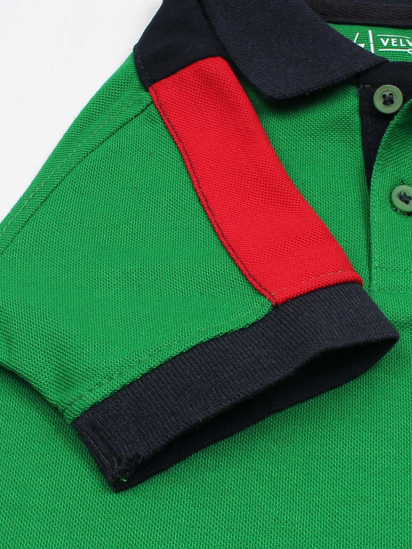Tipping Collar Plain Polo Shirt VP11-L