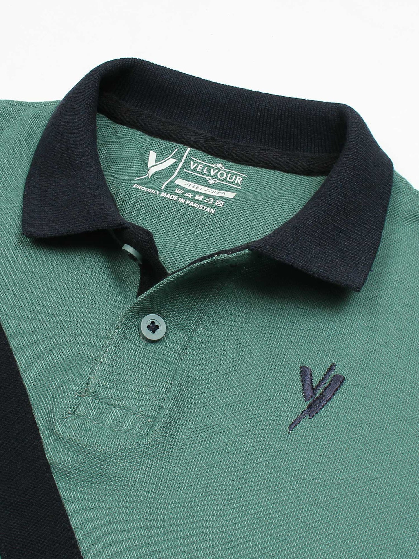 Tipping Collar Polo With Strips VP11-M