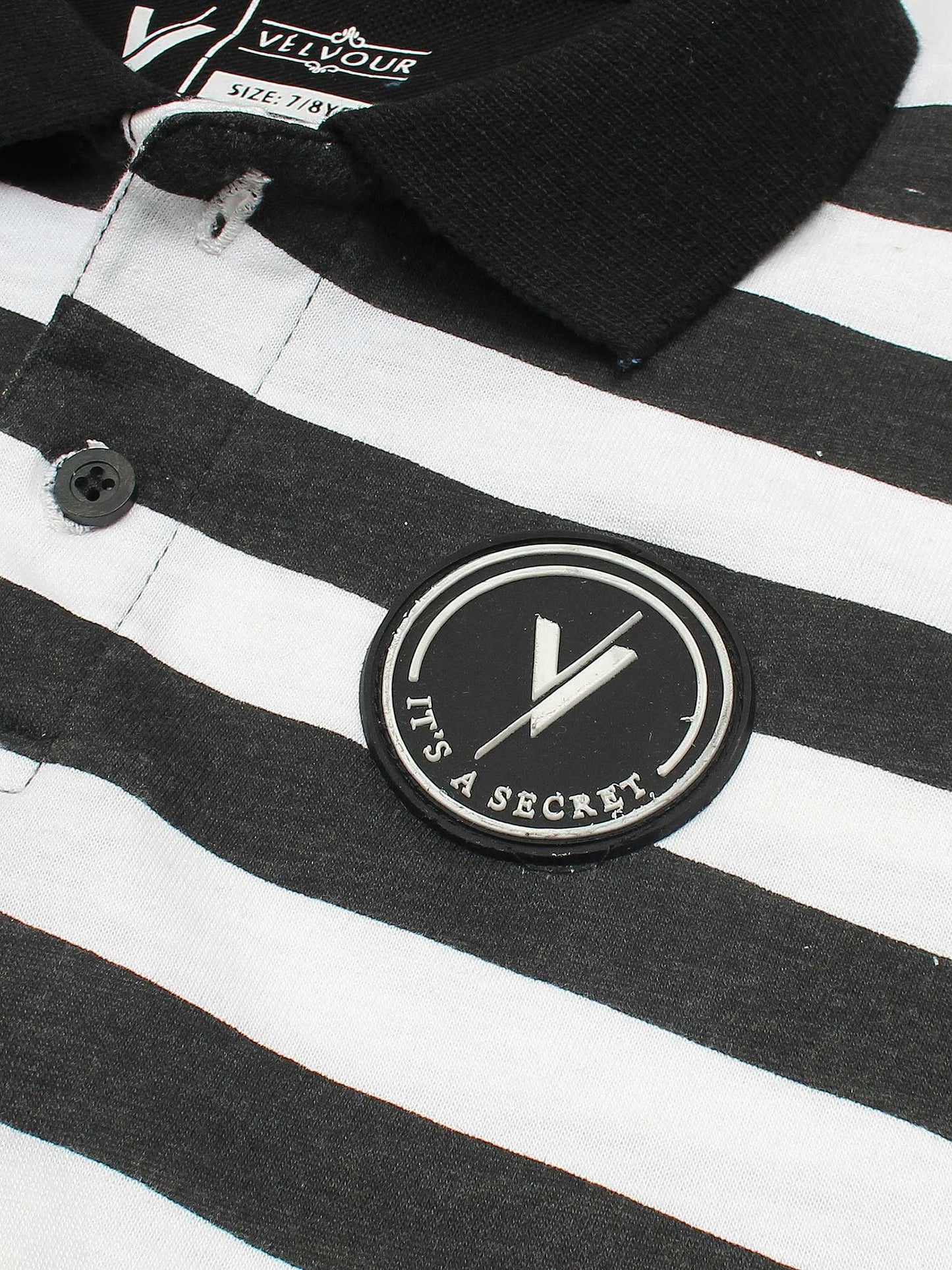 Tipping Collar Polo With Strips VP11-N
