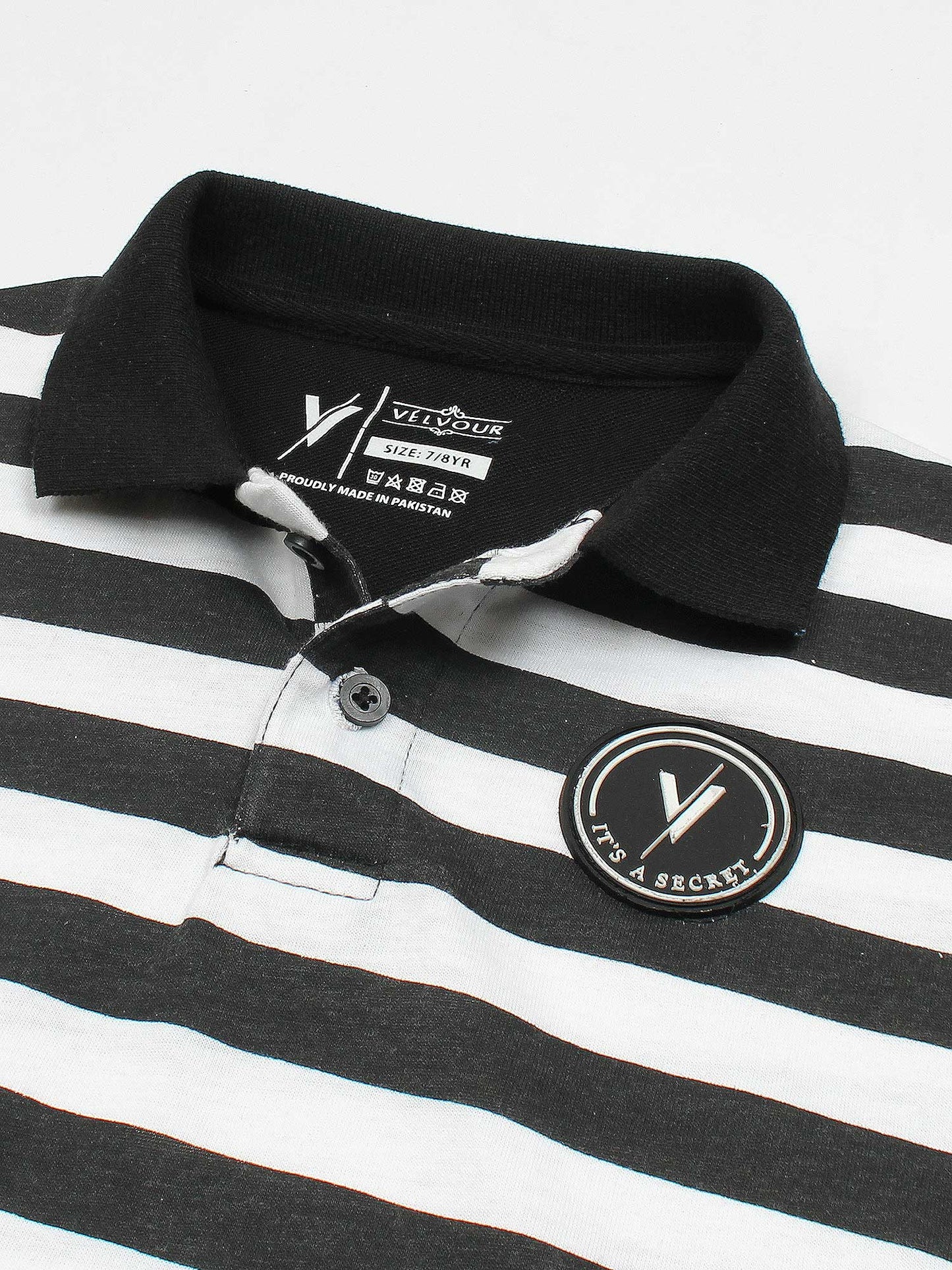 Tipping Collar Polo With Strips VP11-N