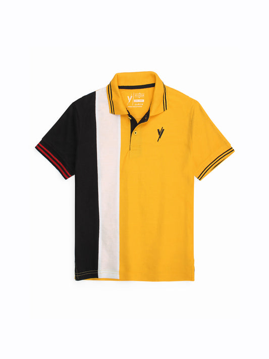 Tipping Collar Plain Polo Shirt VP12-H