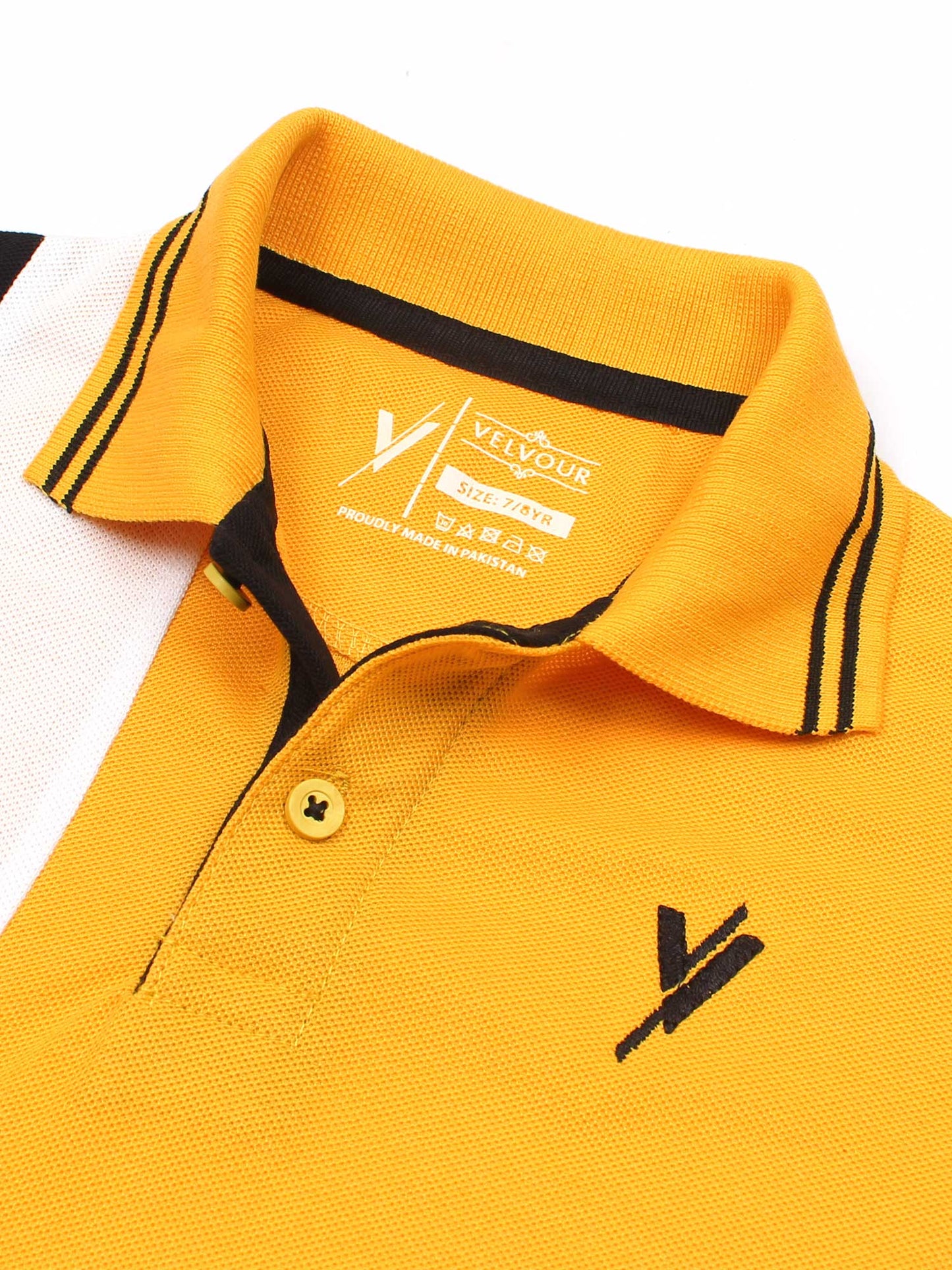 Tipping Collar Plain Polo Shirt VP12-H