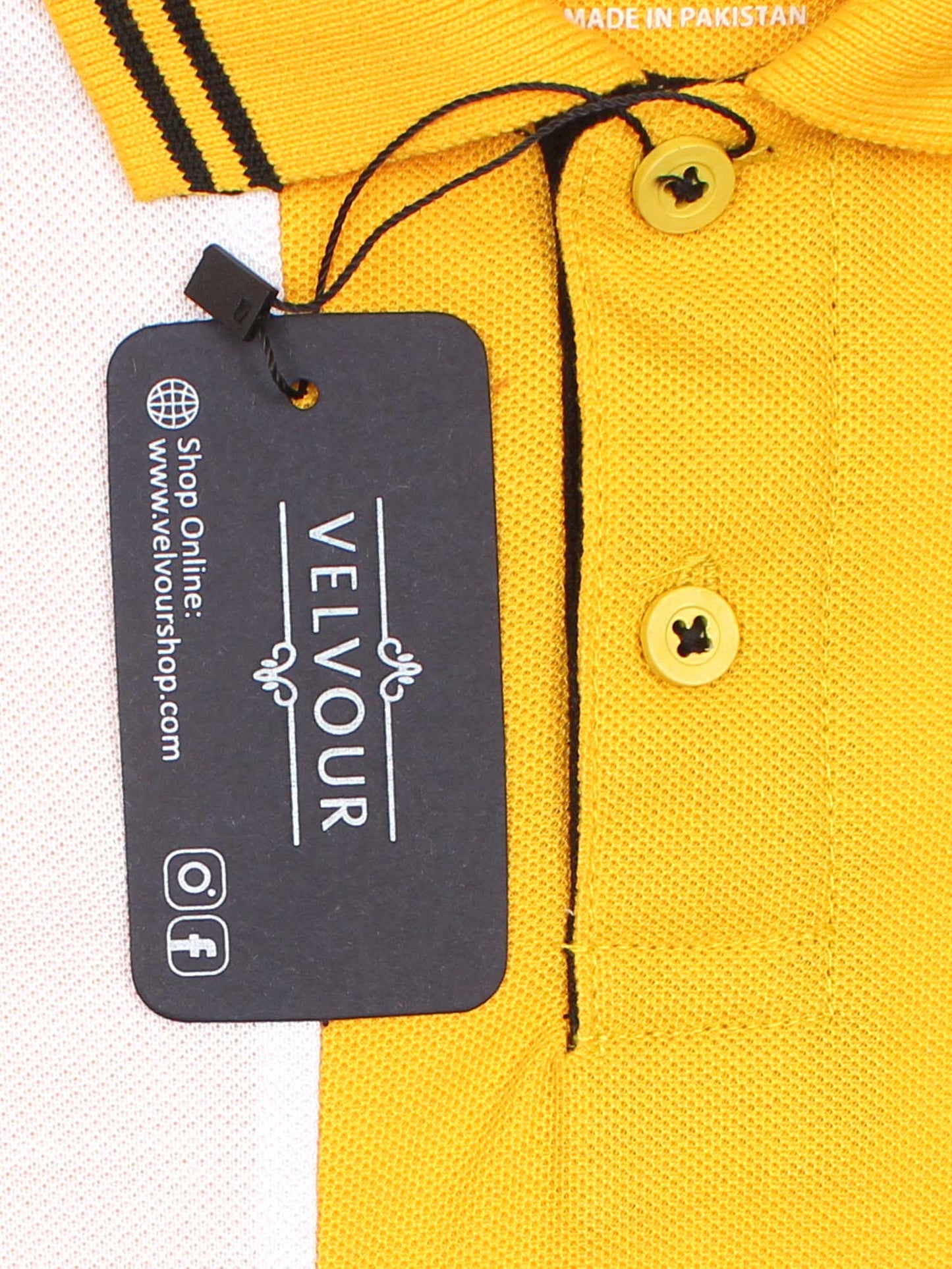 Tipping Collar Plain Polo Shirt VP12-H