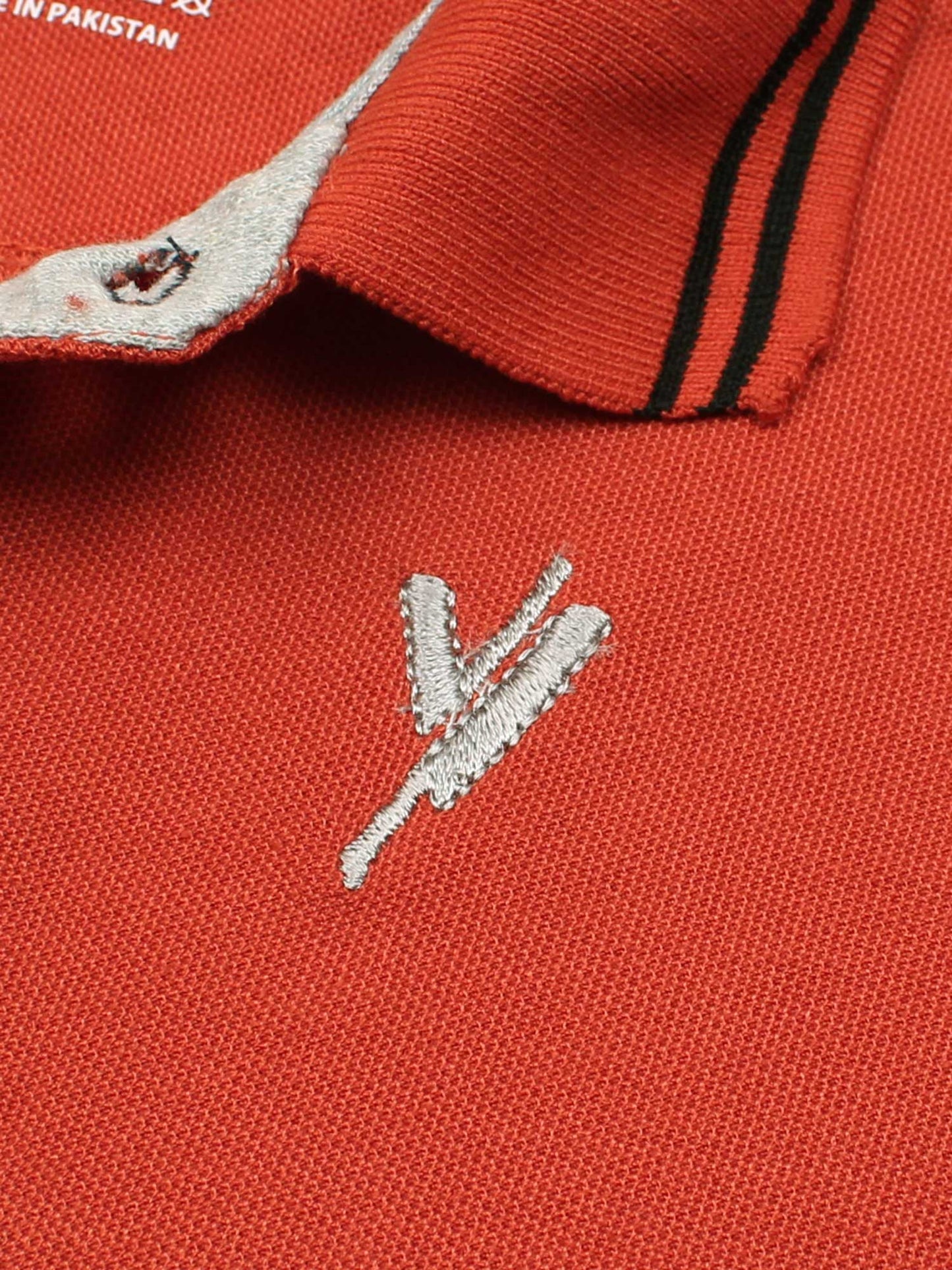 Tipping Collar Plain Polo Shirt VP12-I