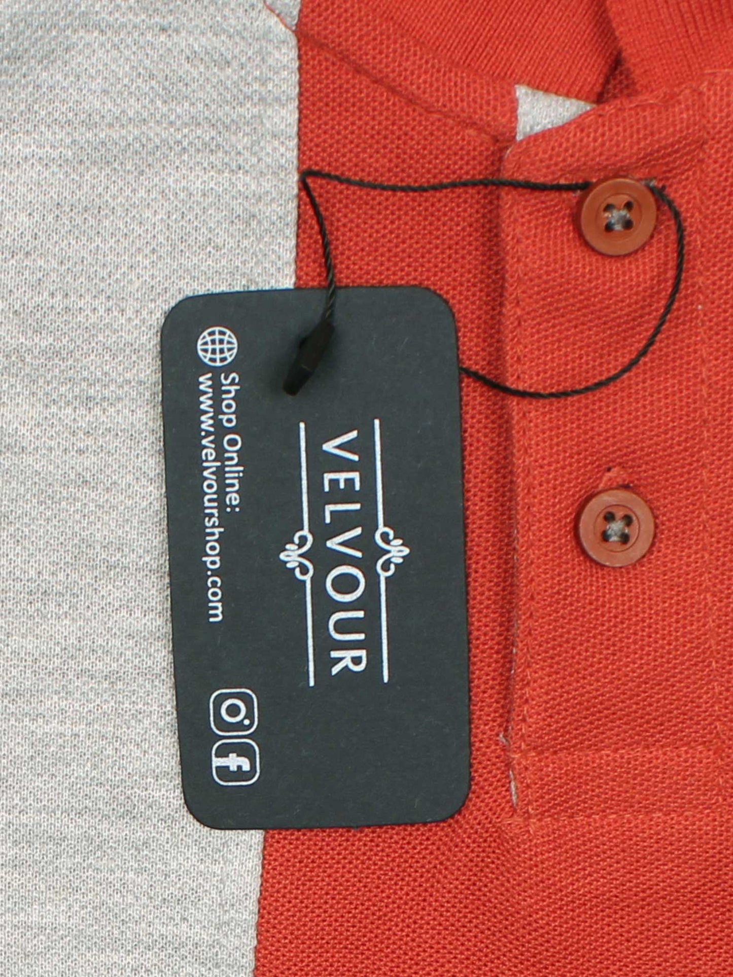 Tipping Collar Plain Polo Shirt VP12-I