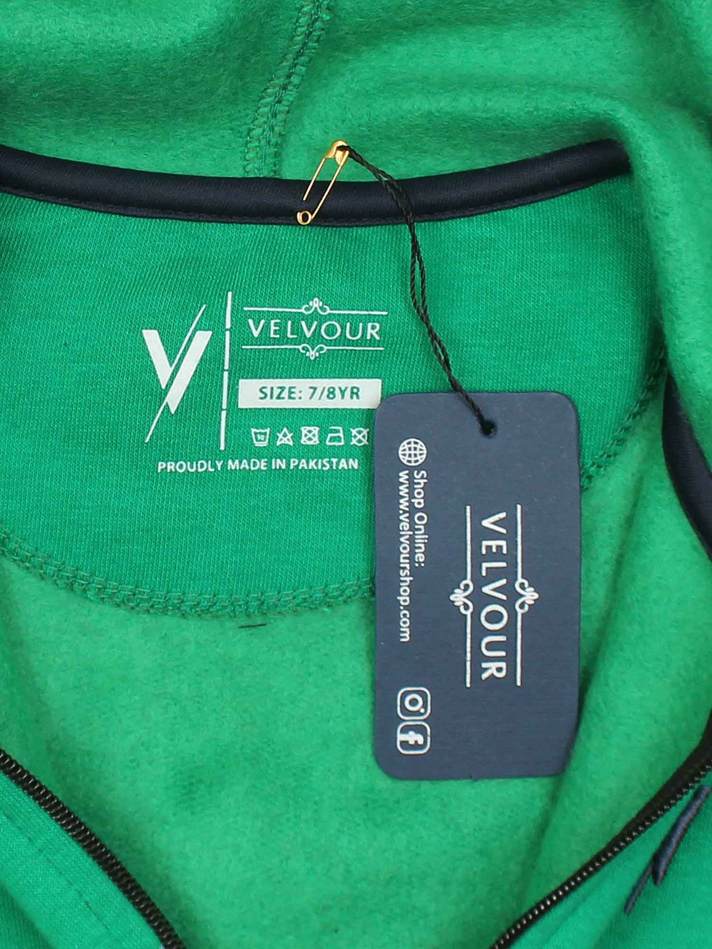 Hooded Tracksuit For Boys & Girls, Fleece #VWT15-B
