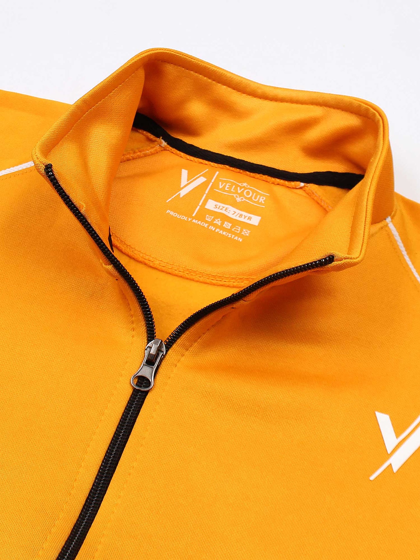 Mock Neck Tracksuit For Boys & Girls, Fleece #VWT21-C