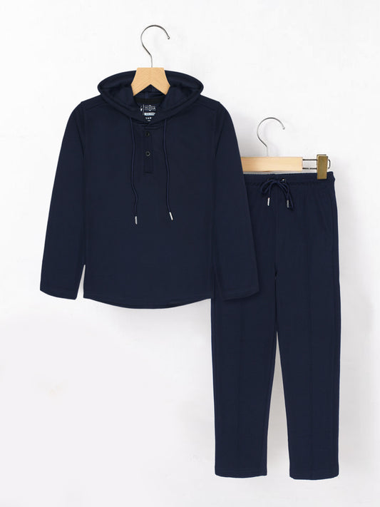 Hooded Tracksuit For Boys & Girls #VWT41-B