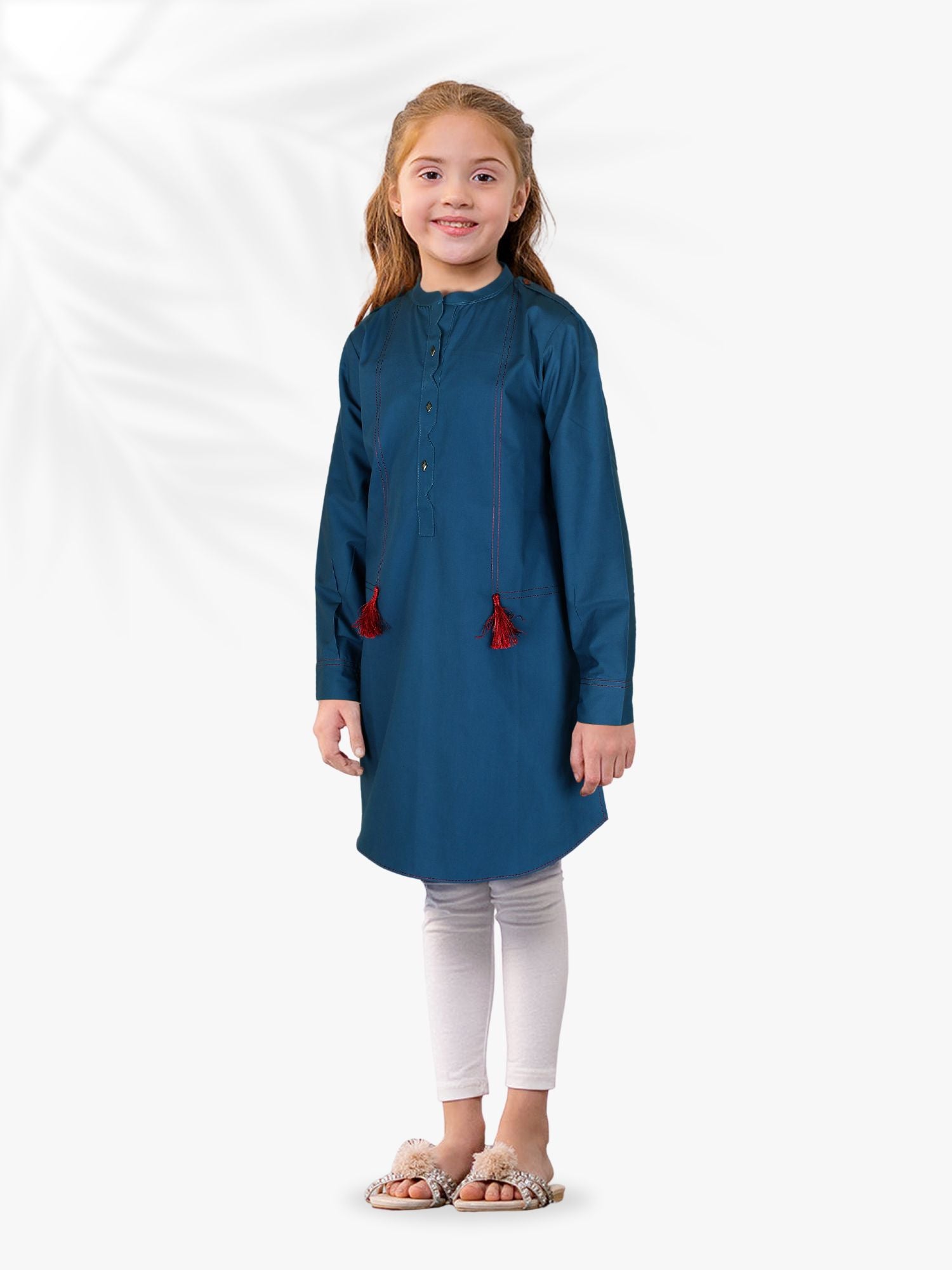 Girls Kurti (Top) By Velvour ART# VG0015-A - Velvour Shop