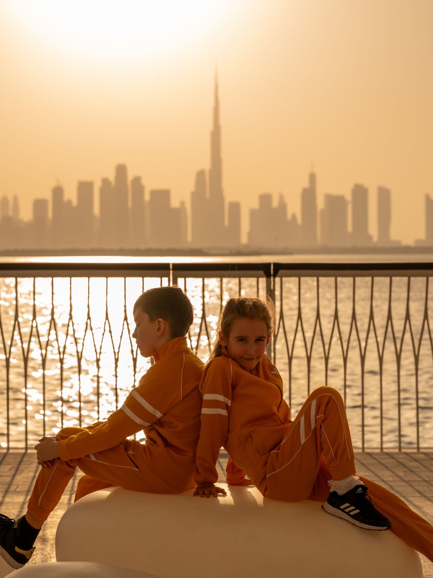 Mock Neck Tracksuit For Boys & Girls, Fleece #VWT21-C