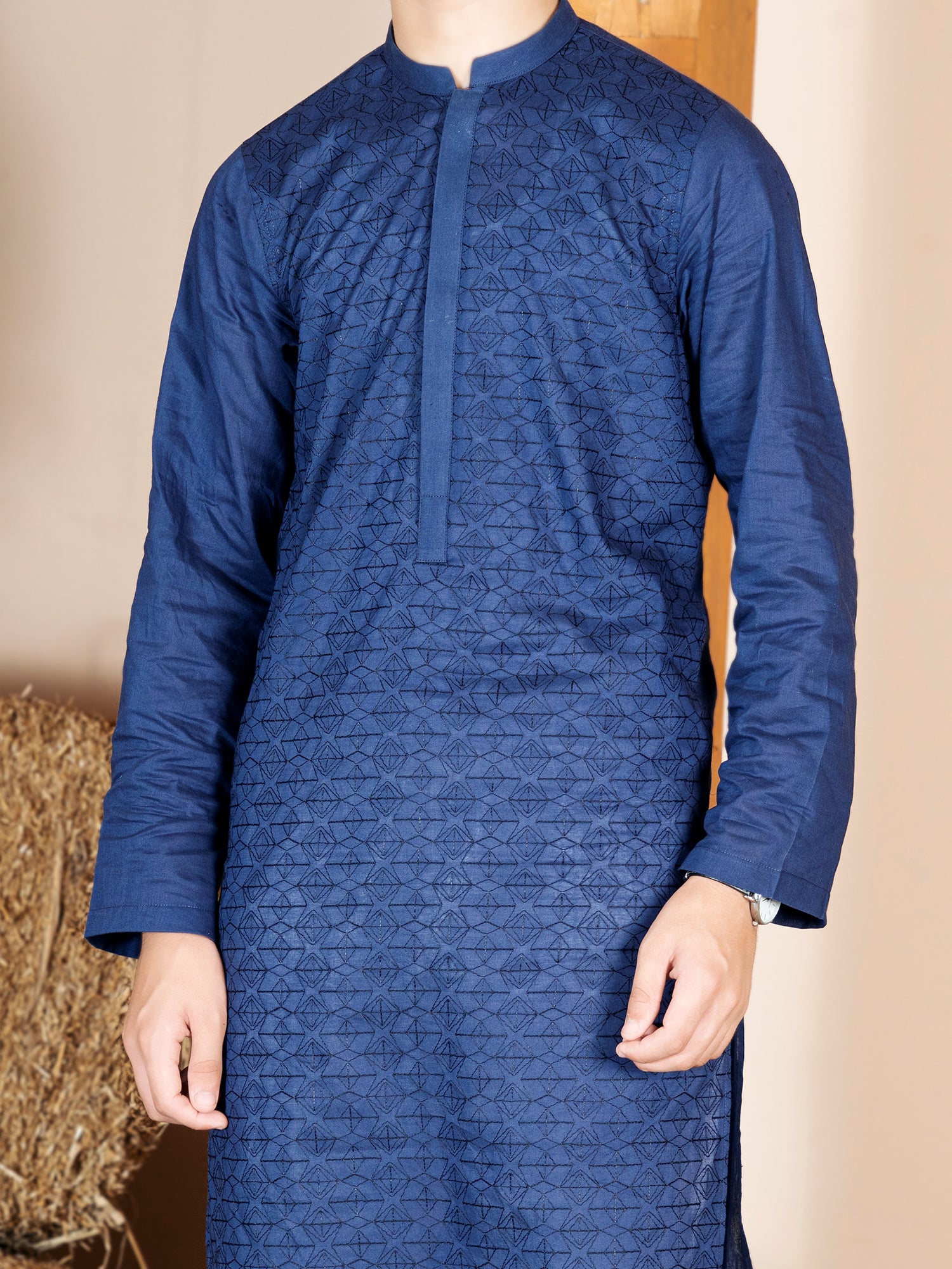 Velvour Boys Embroidered Kurta VB163