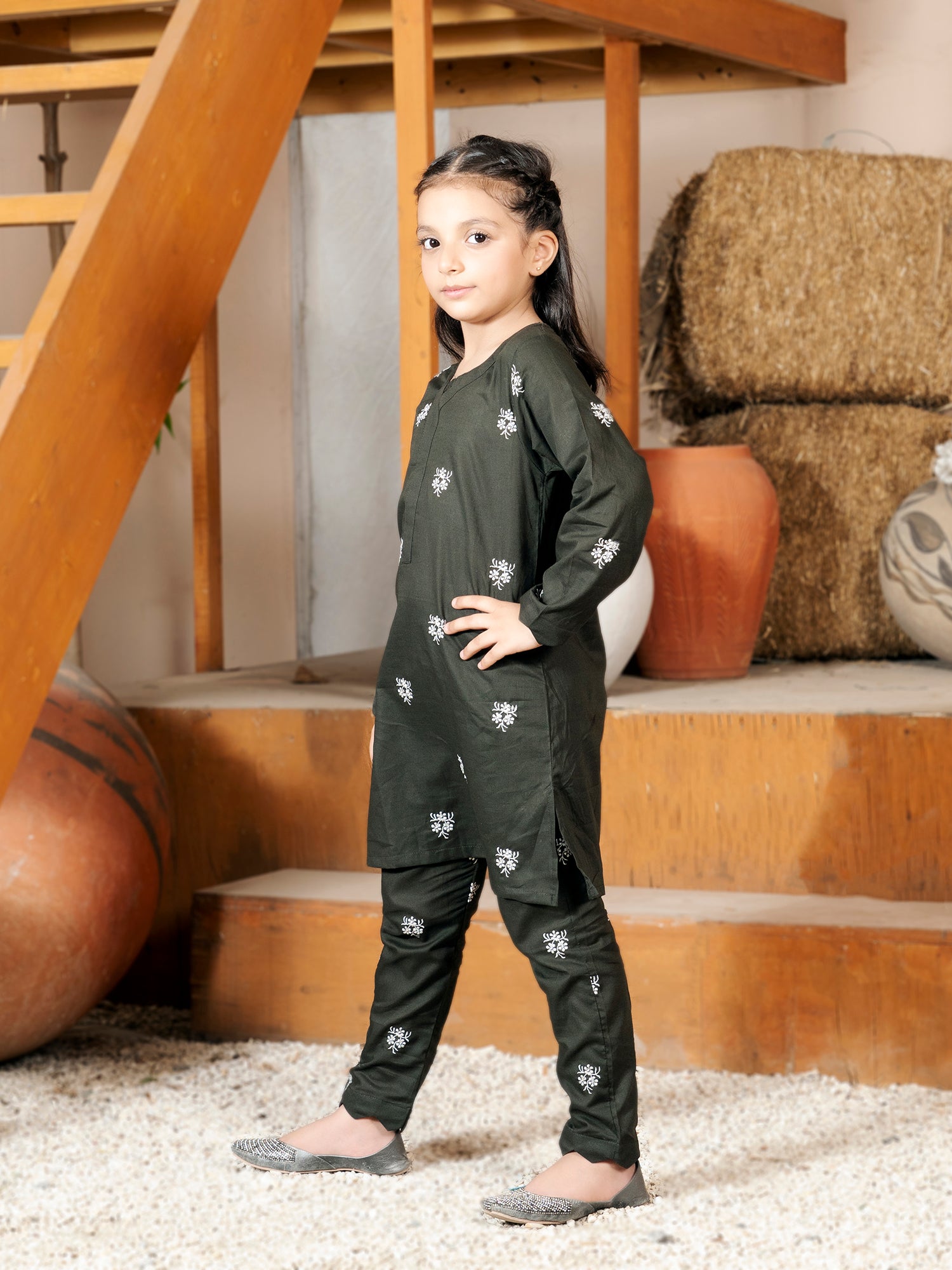 Girls 2Pcs Suit (Summer) VG62