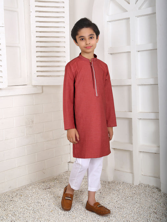 Boys Kurta Trouser Suit Set ART VB105-A