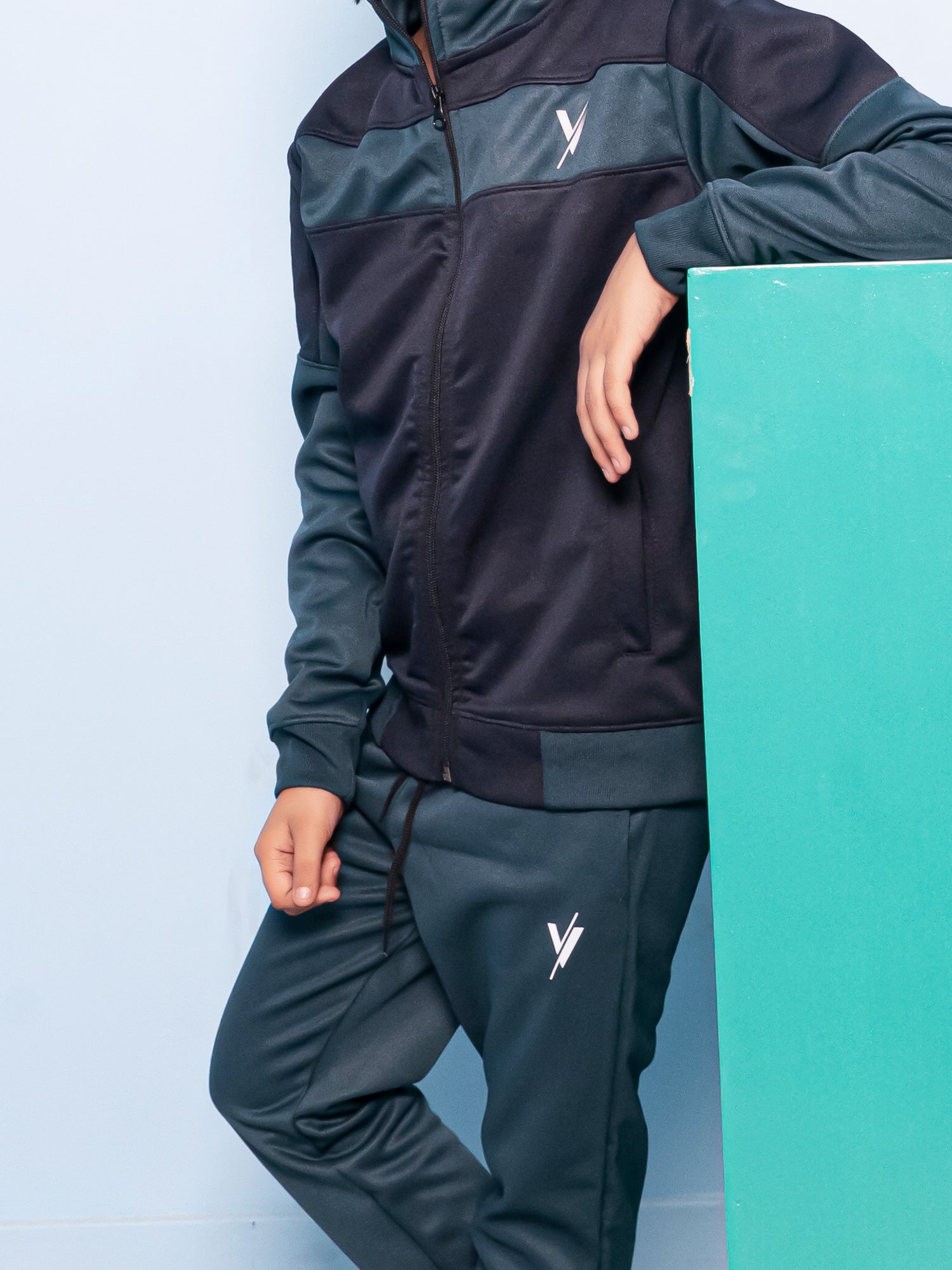 Tracksuit For Boys & Girls, Poly Athletic Fleece #VA28A