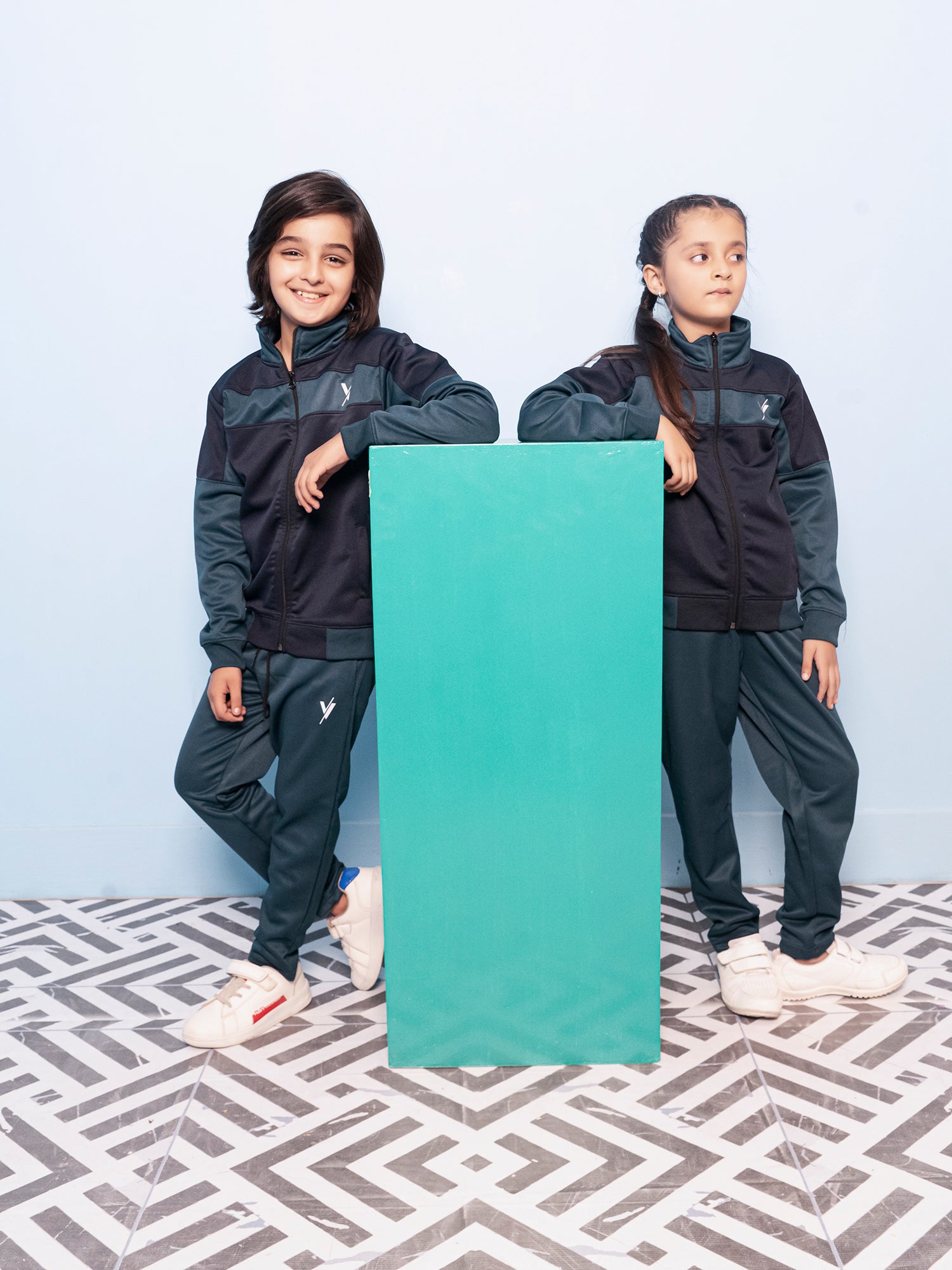 Tracksuit For Boys & Girls, Poly Athletic Fleece #VA28A
