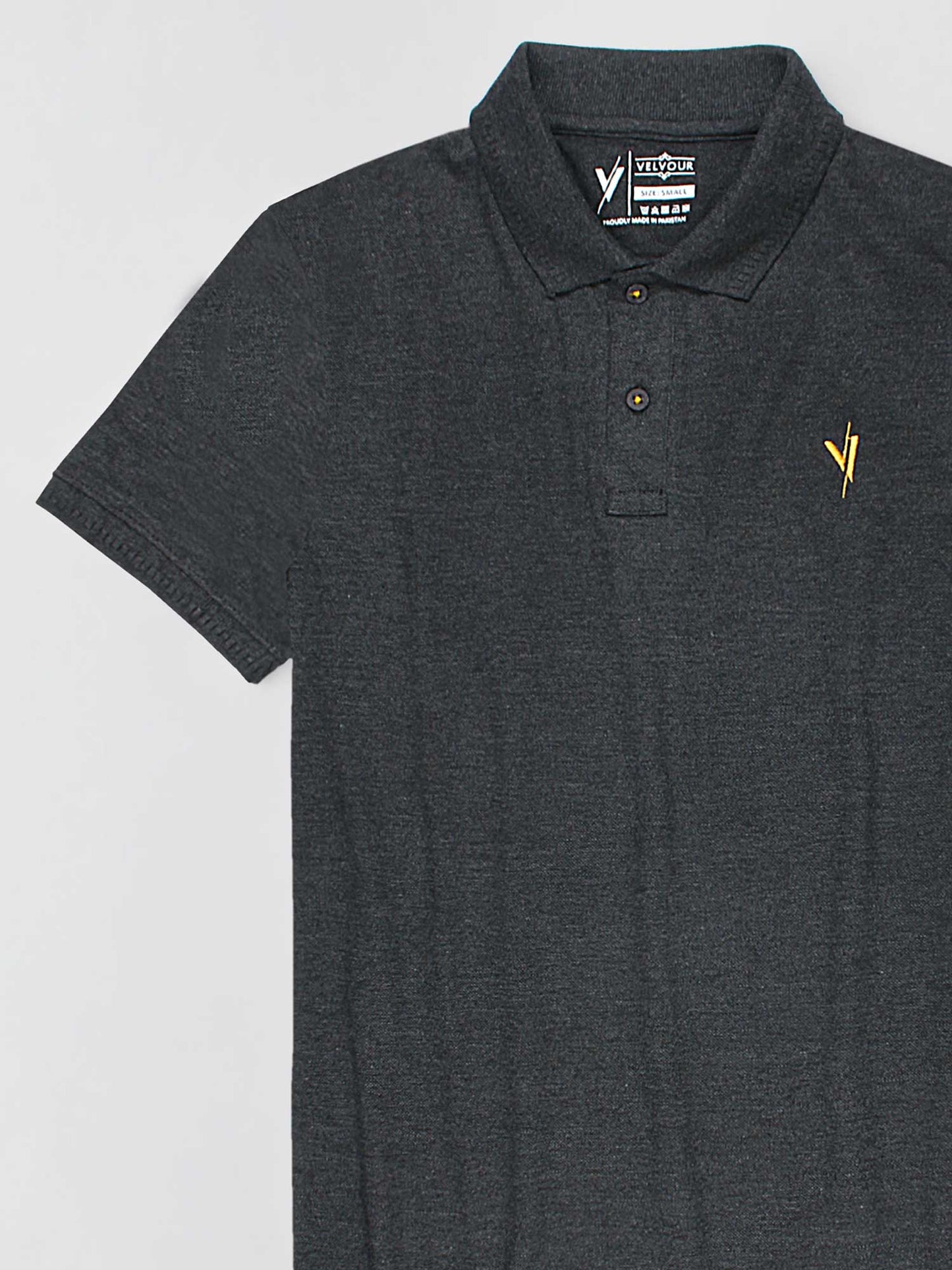 Mens Polo Shirt (Short Sleeve) By Velvour Art #VMP03-G/C - Velvour Shop