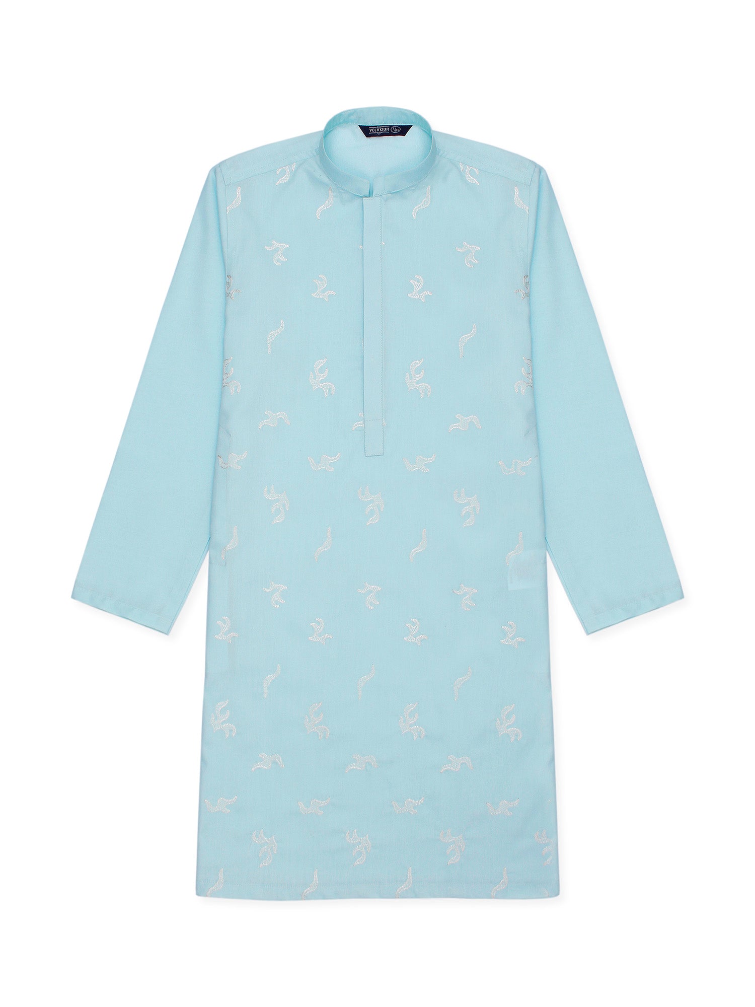 Boys Embroidered Kurta ART VB138 Sky Blue