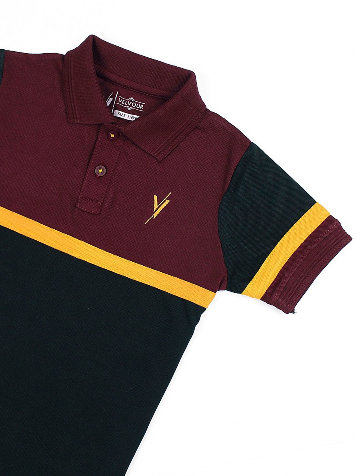 Boys Polo Shirt (Short Sleeve) By Velvour Art# VBP04-A - Velvour Shop
