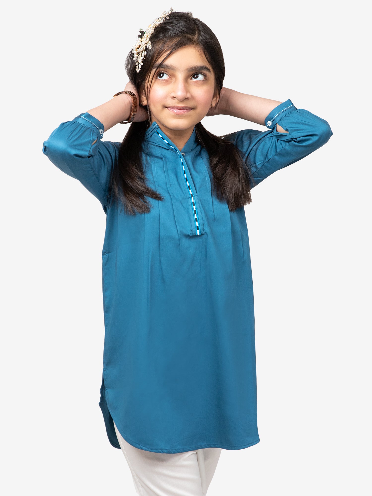 Girls Tunic Top By Velvour ART# VG0018-B - Velvour Shop