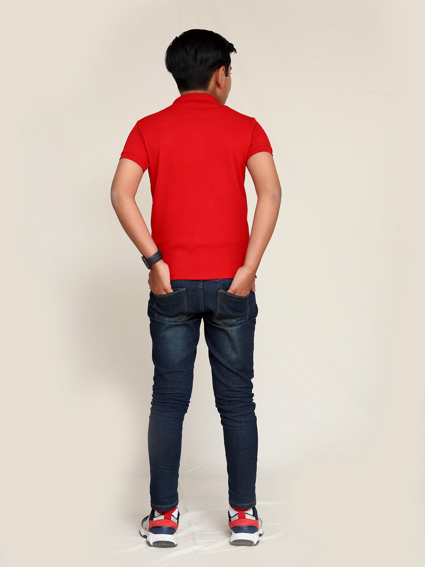 Boys Polo Shirt (Short Sleeve) By Velvour Art# VBP03-C - Velvour Shop