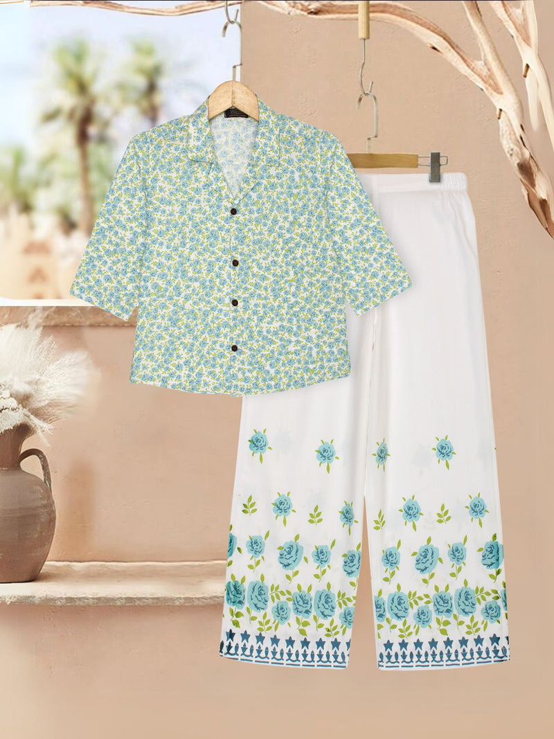 Printed Girls Co Ord Set VG161-B