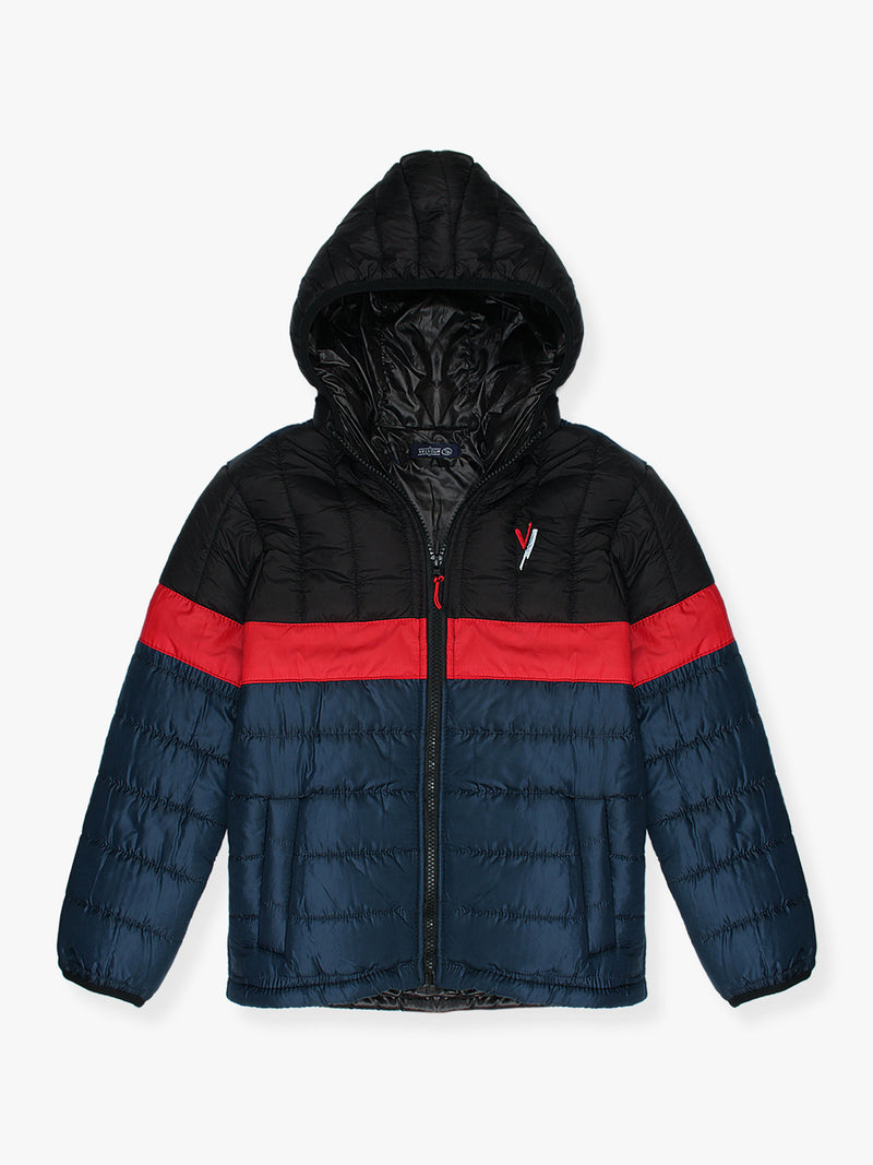 Full Sleeves Hooded Puffer Jacket Boys & Girls VJ012-B