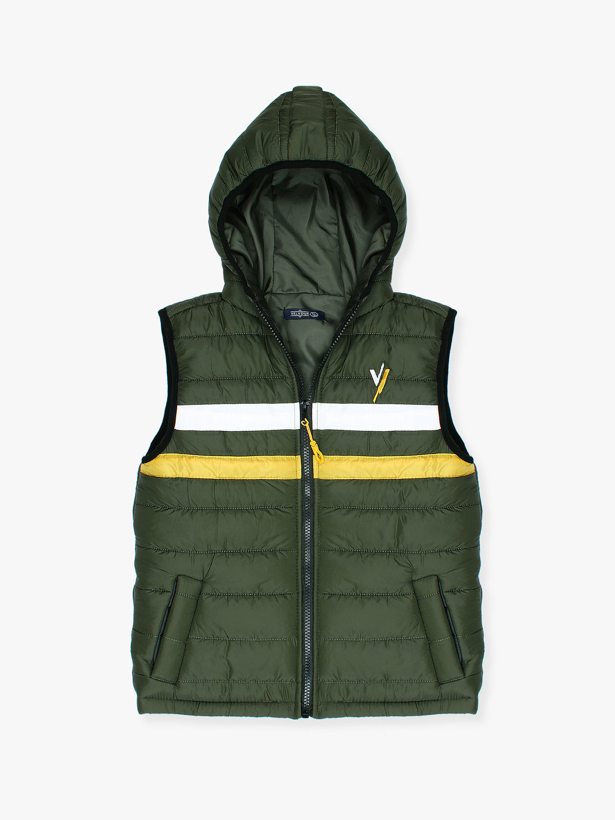 Sleeveless Hooded Puffer Boys & Girls VJ13-D