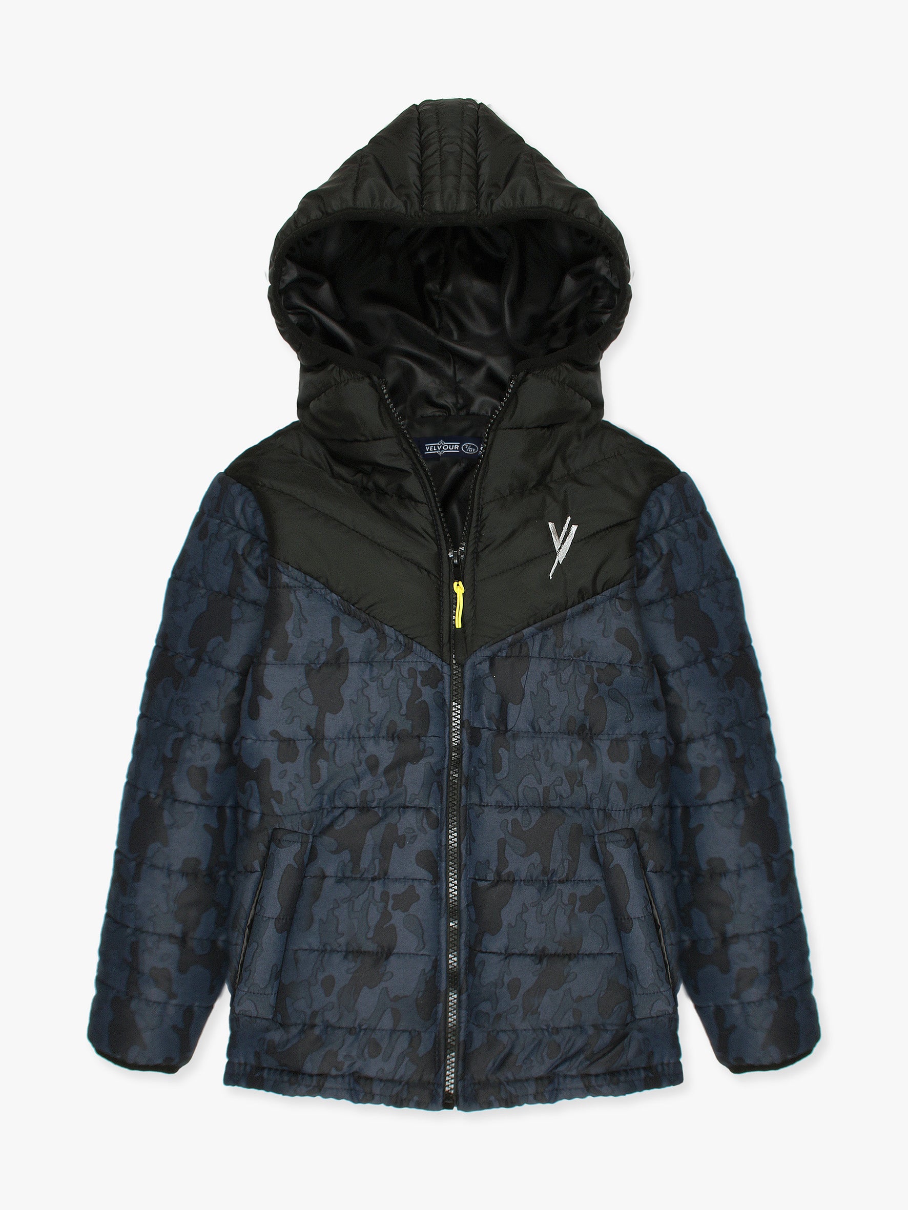 Full Sleeves Hooded Puffer Jacket Boys & Girls VJ16-B