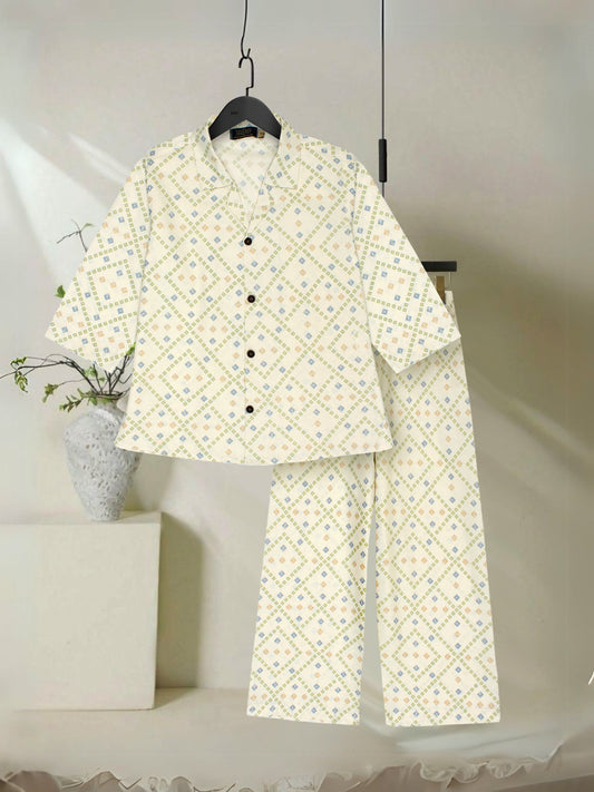 Printed Girls Co Ord Set VG165-A