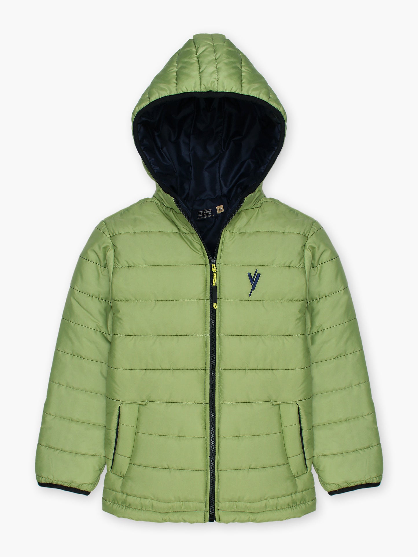 Full Sleeves Hooded Puffer Jacket Boys & Girls VJ20-D