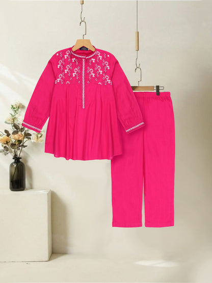 Embridered Girls Co Ord Set VG175-B