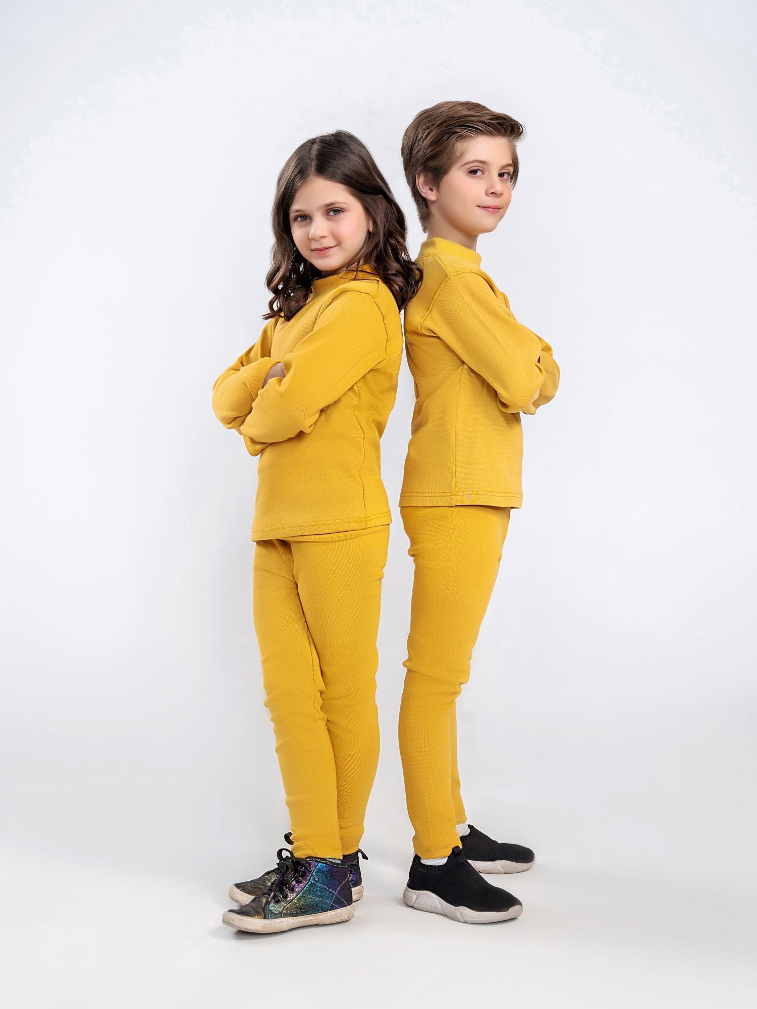 Power stretch ribbed inner suit For Boys & Girls #VIS06