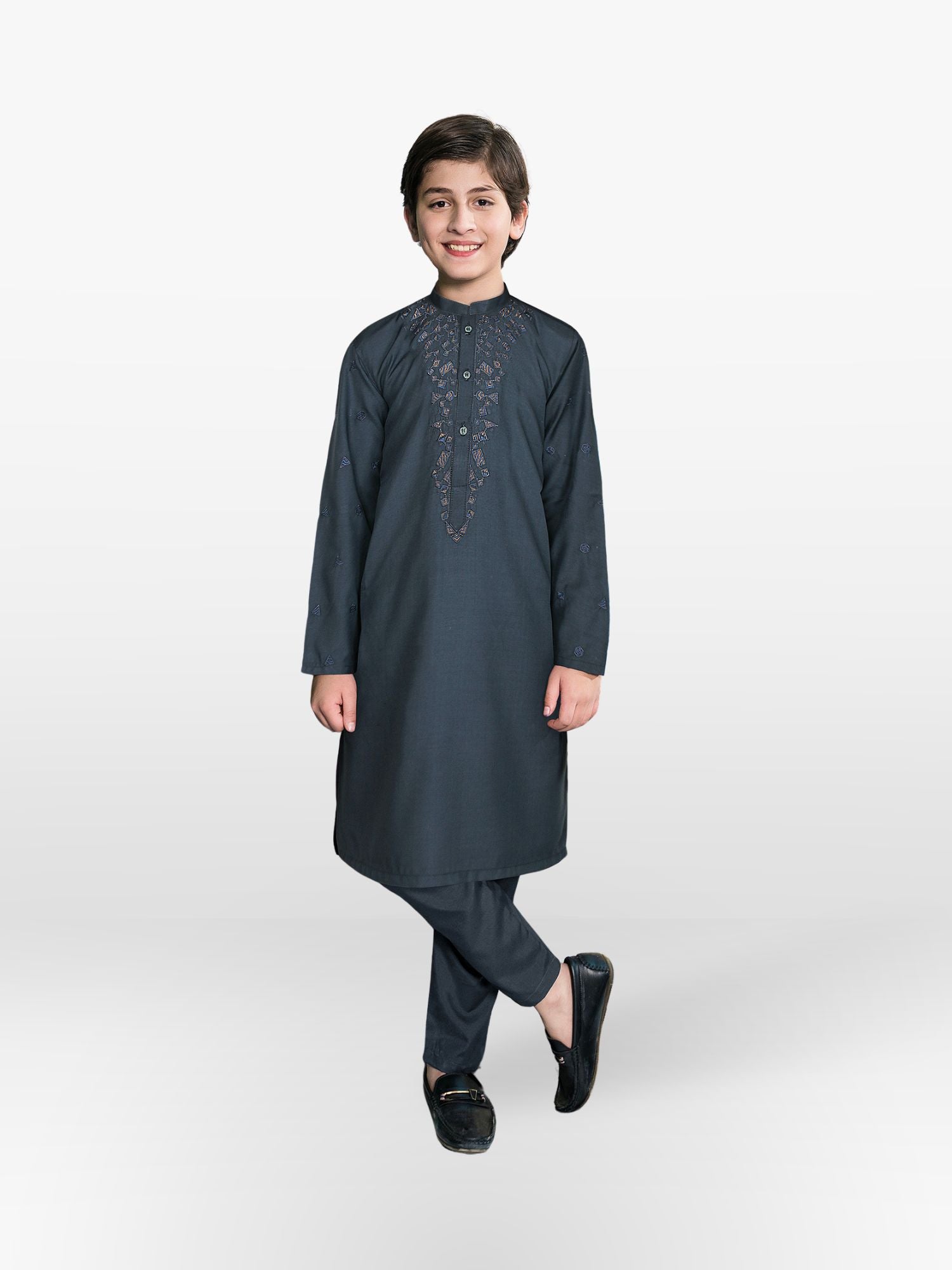 Boys Kurta Trouser Suit 2Pc VB175-B