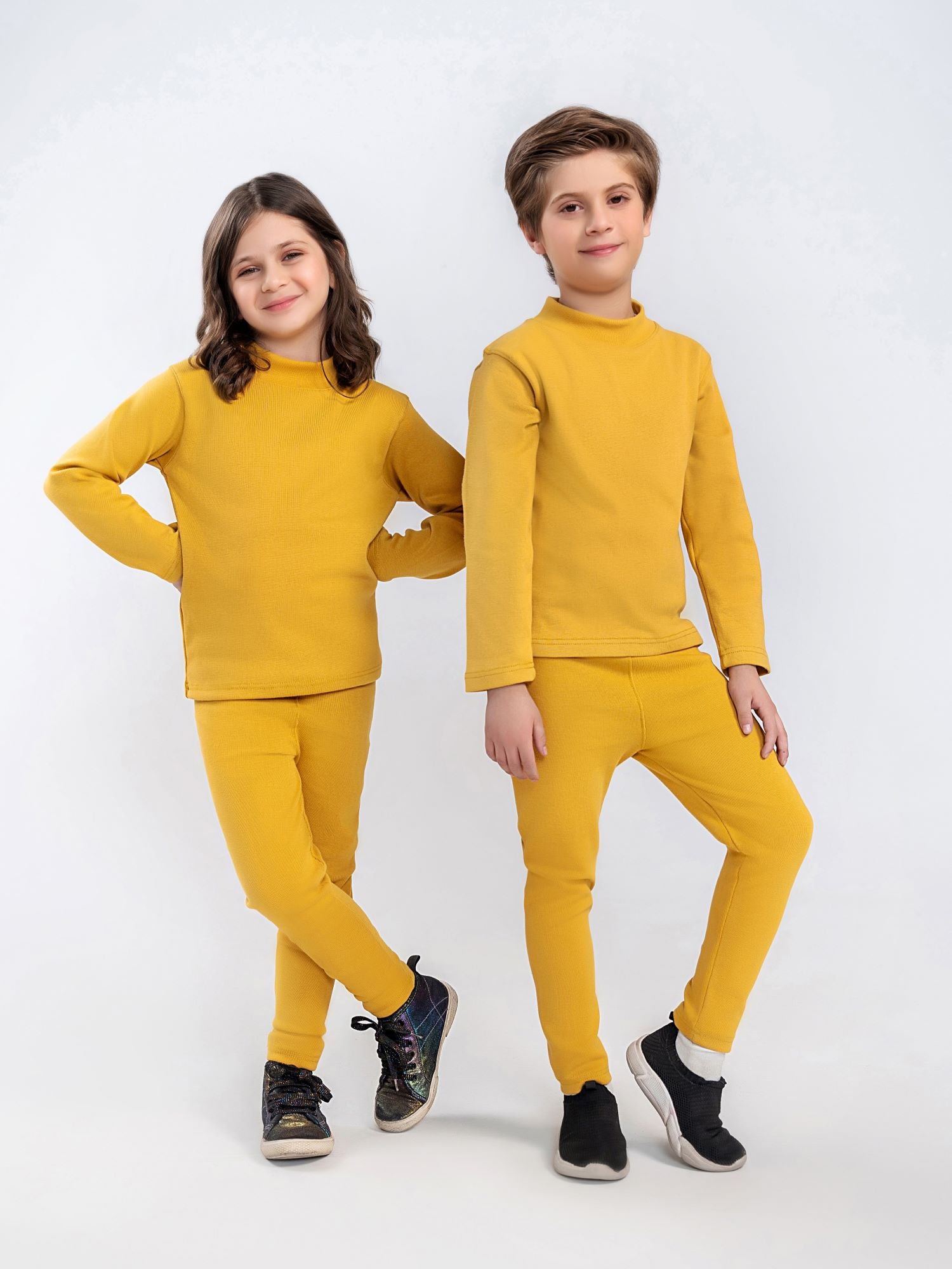 Power stretch ribbed inner suit For Boys & Girls #VIS06