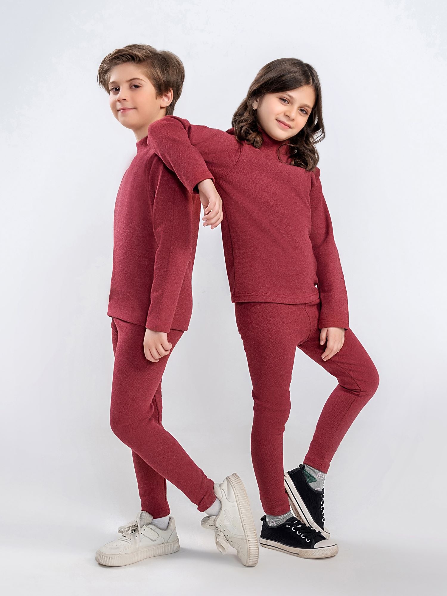 Power stretch ribbed inner suit For Boys & Girls #VIS10