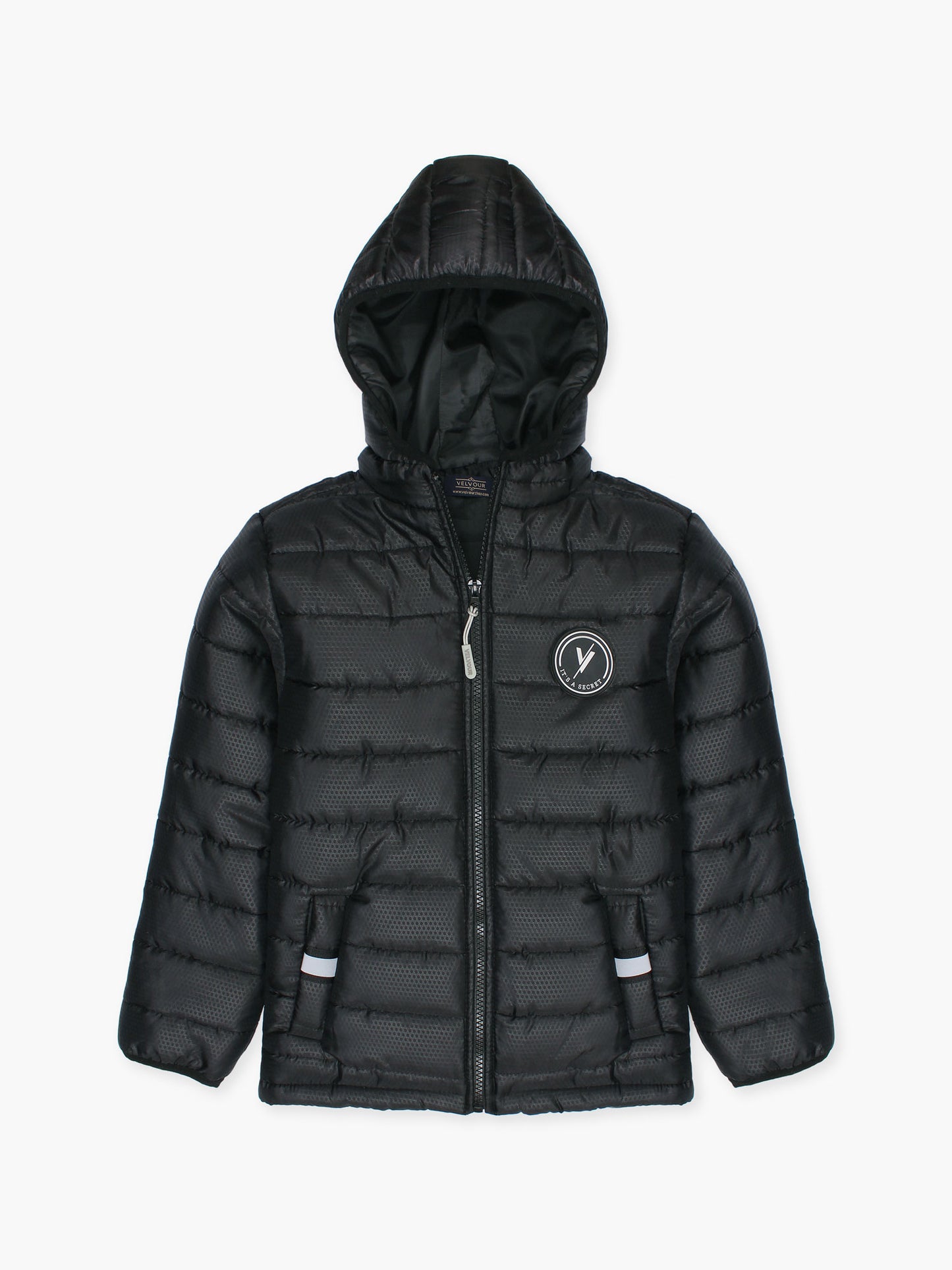 Full Sleeves Hooded Puffer Jacket Boys & Girls VJ64-A
