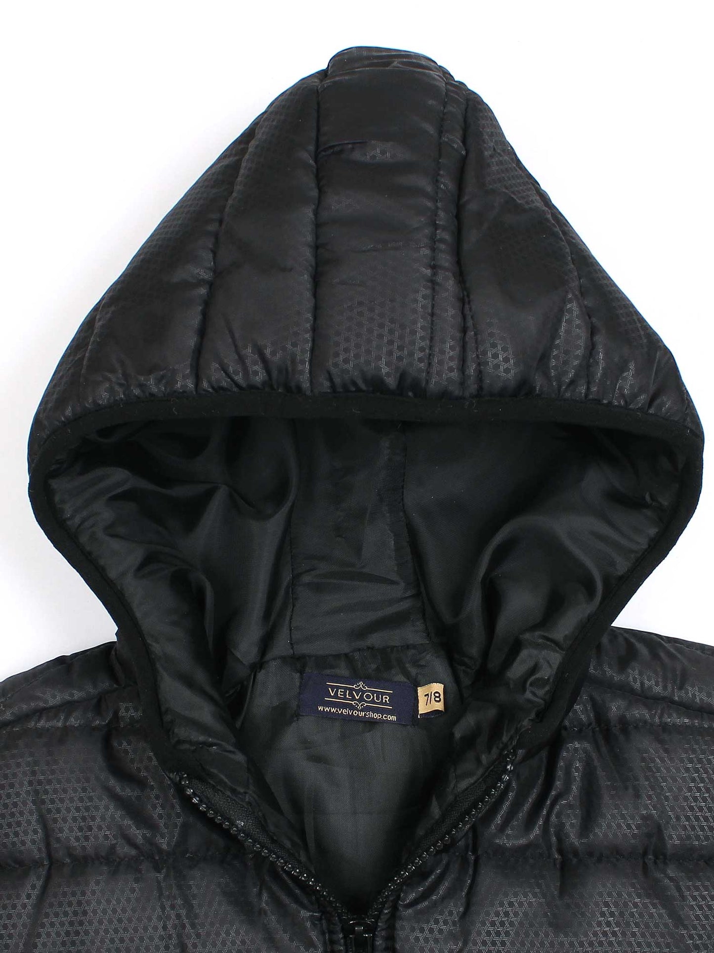 Full Sleeves Hooded Puffer Jacket Boys & Girls VJ64-A
