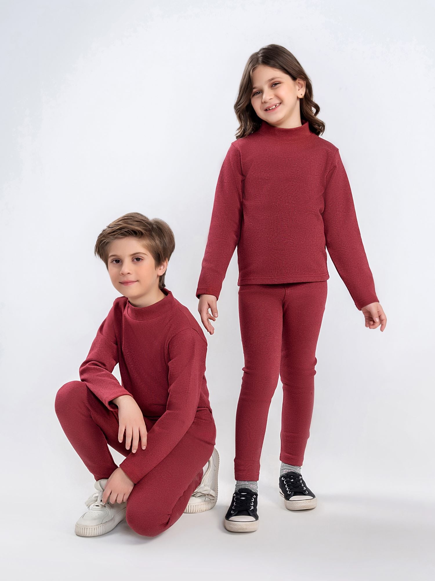 Power stretch ribbed inner suit For Boys & Girls #VIS10