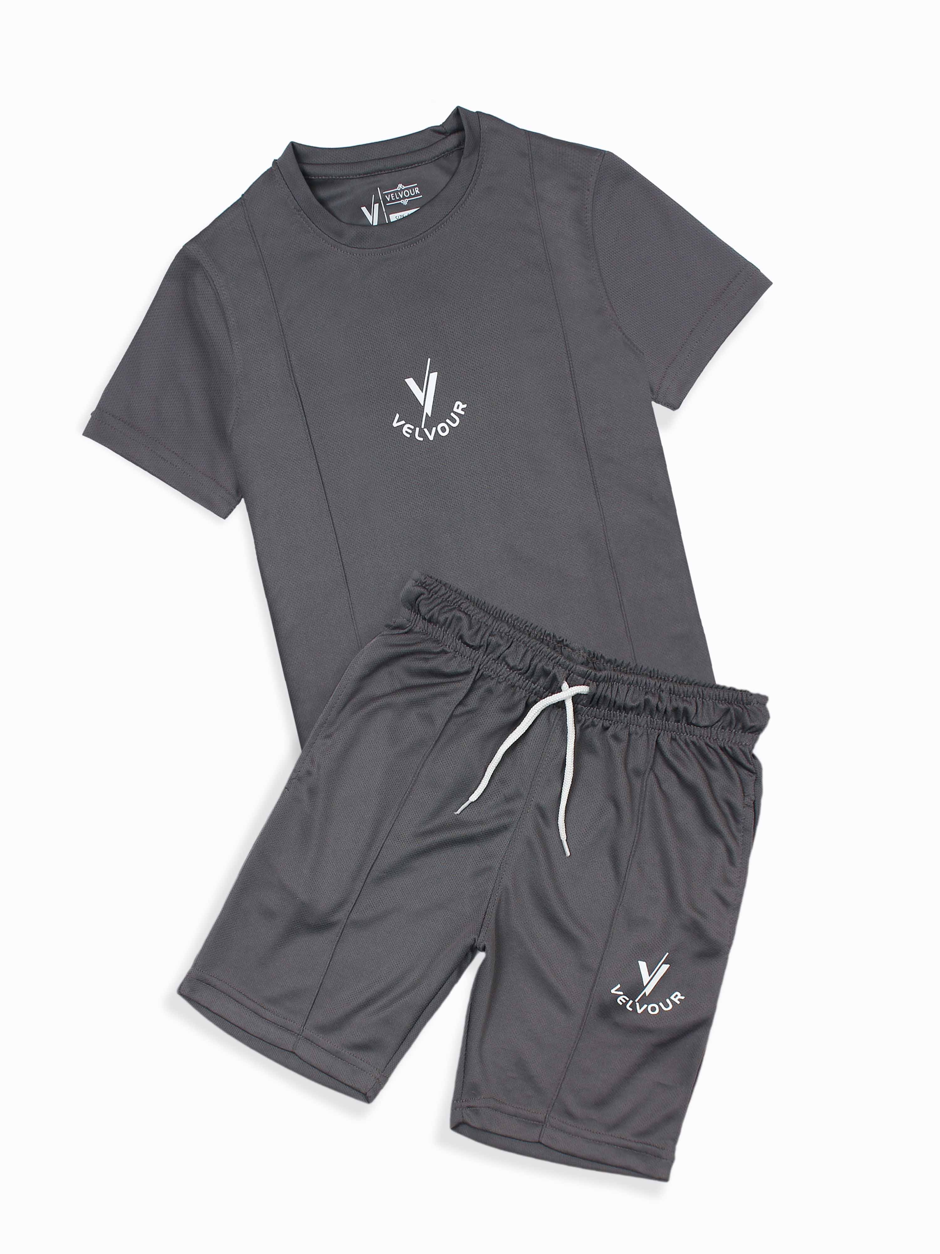 Tracksuit For Boys & Girls Poly athletic Fabric VST53-A