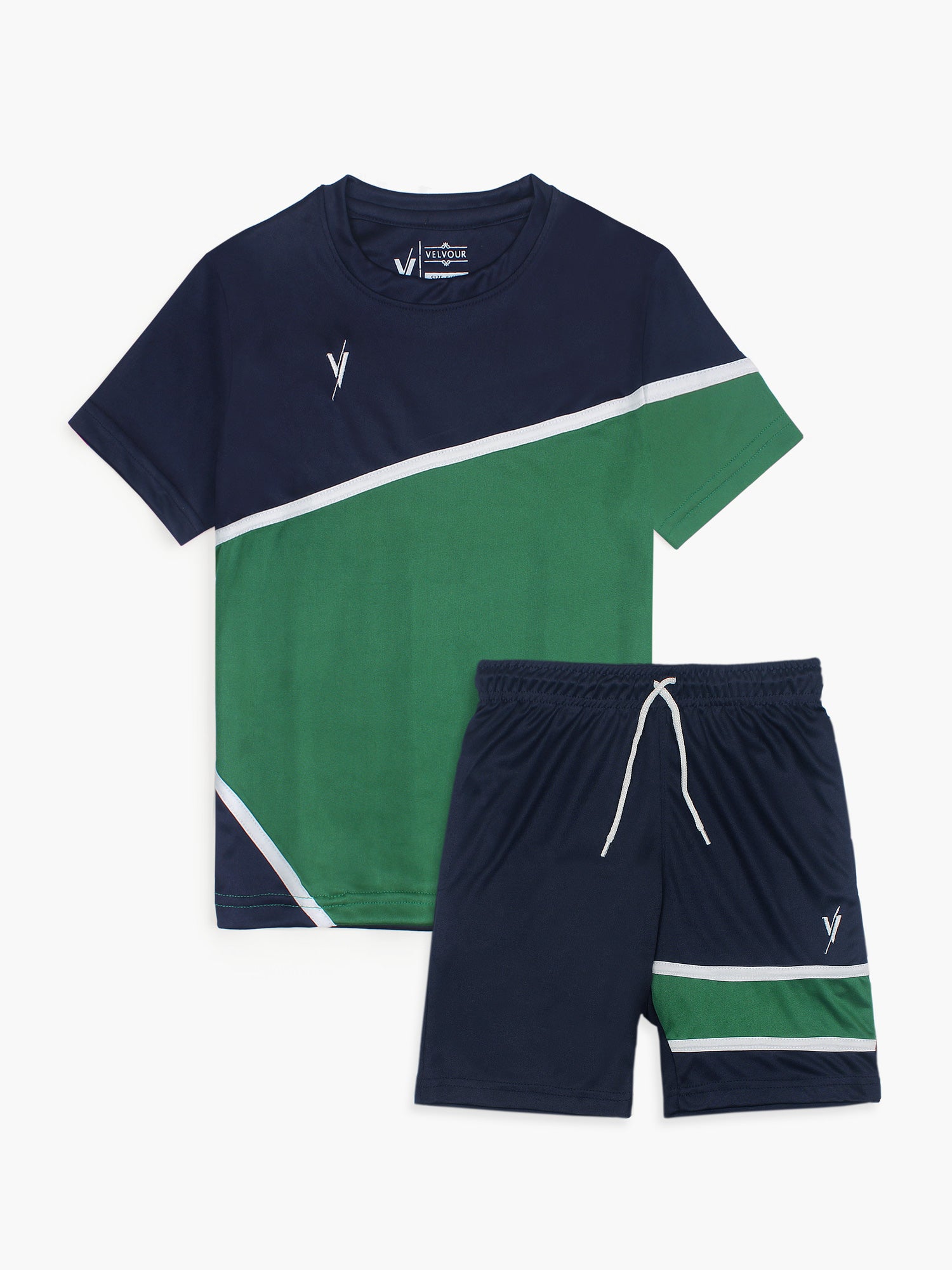 Tracksuit For Boys & Girls Poly athletic Fabric VST57-A