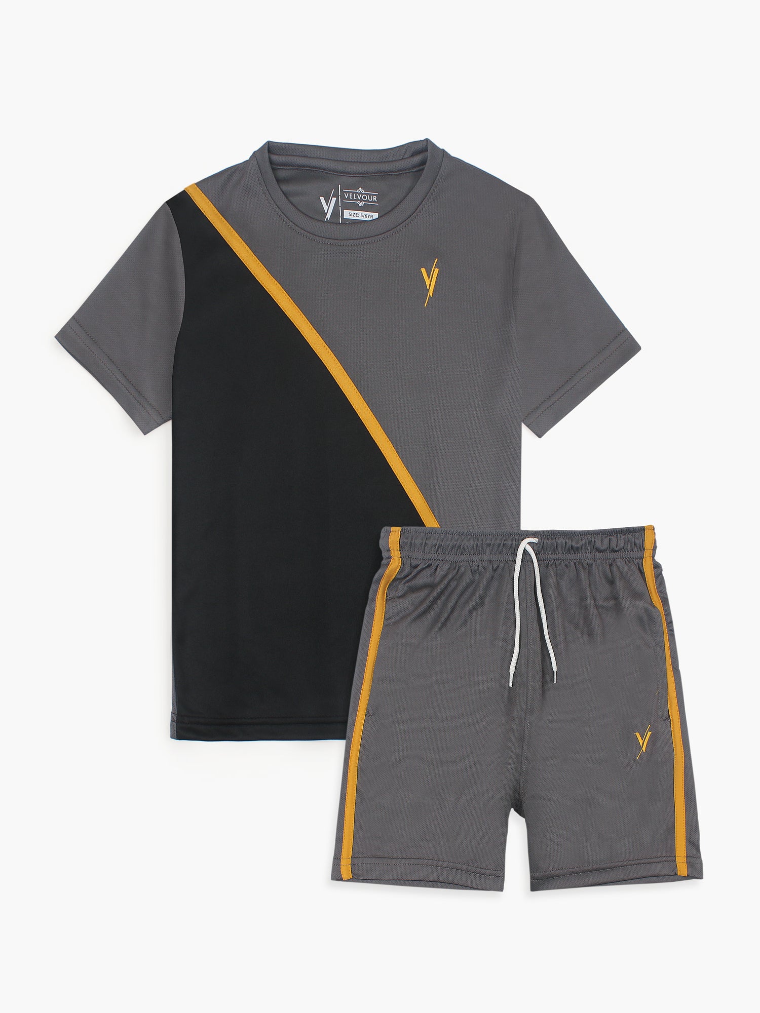 Tracksuit For Boys & Girls Poly athletic Fabric VST56-C