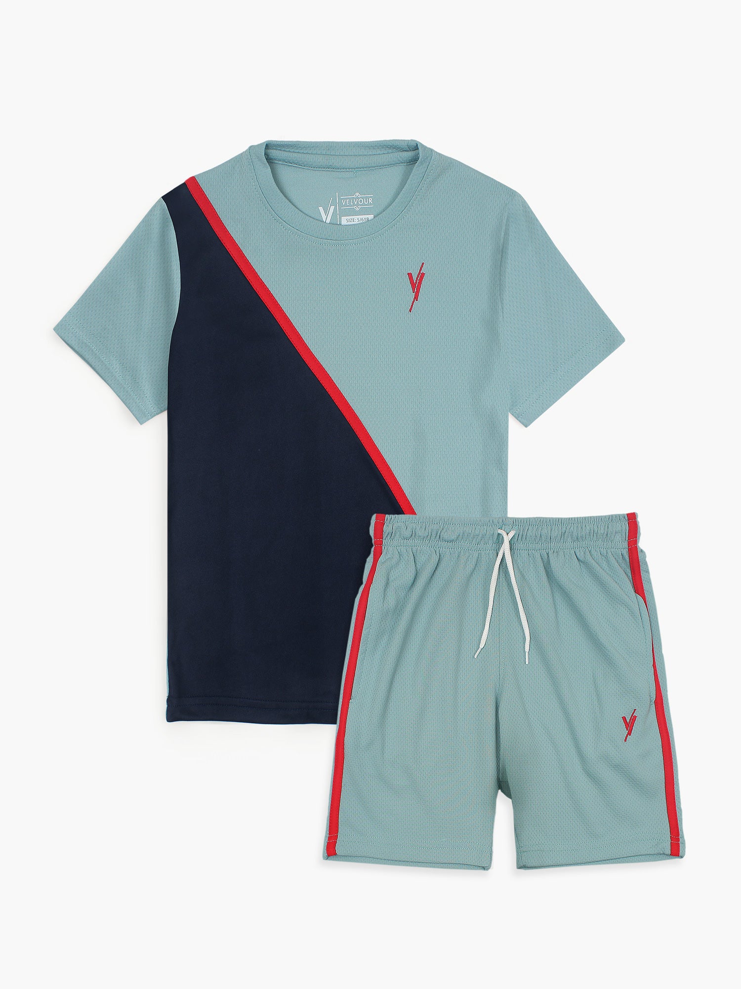 Tracksuit For Boys & Girls Poly athletic Fabric VST56-B