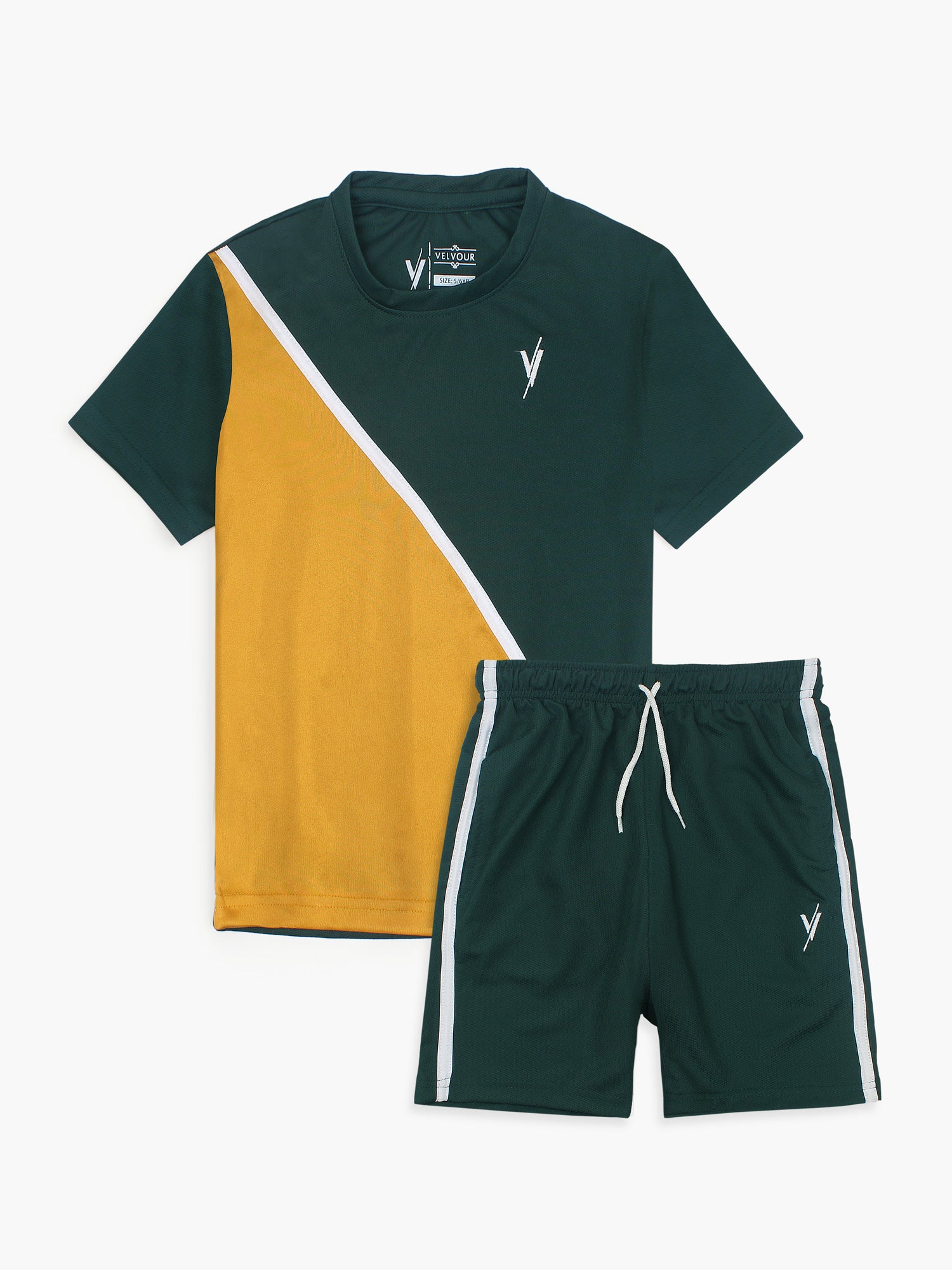 Tracksuit For Boys & Girls Poly athletic Fabric VST56-A