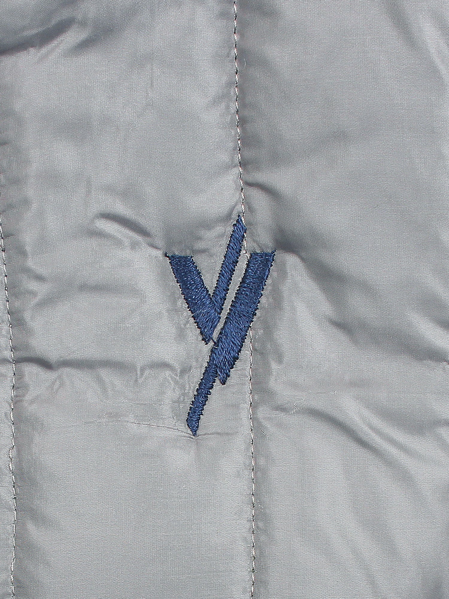 Full Sleeves Puffer Jacket Boys & Girls VJ08-A Grey/Navy