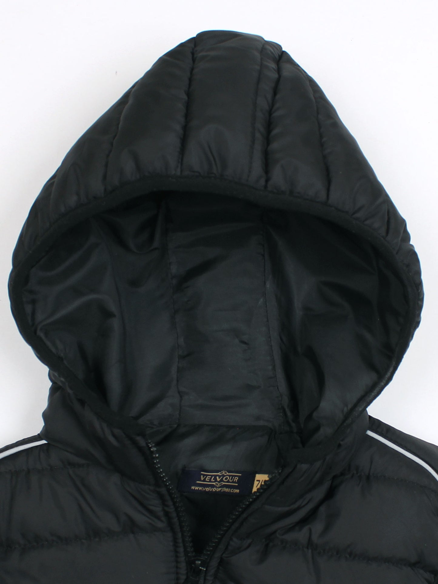 Sleeveless Hooded Puffer For Boys & Girls VJ62-B