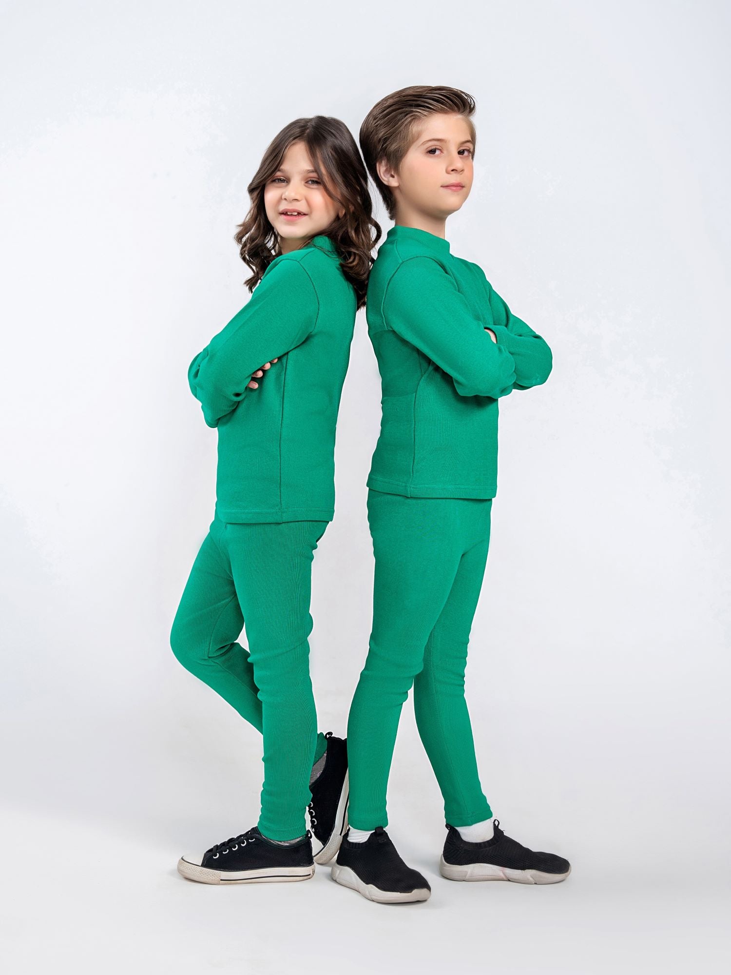 Power stretch ribbed inner suit For Boys & Girls #VIS07