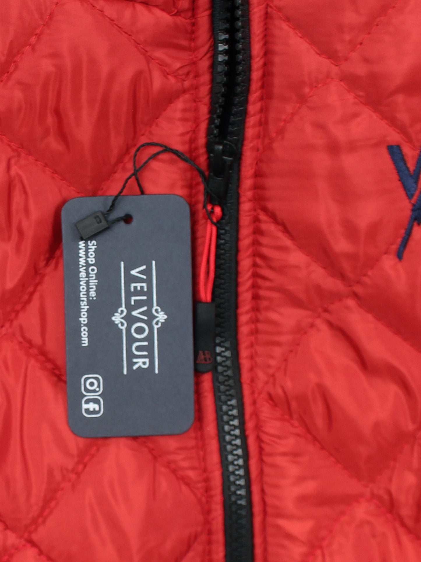 Full Sleeves Hooded Puffer Jacket Boys & Girls Red VJ19C